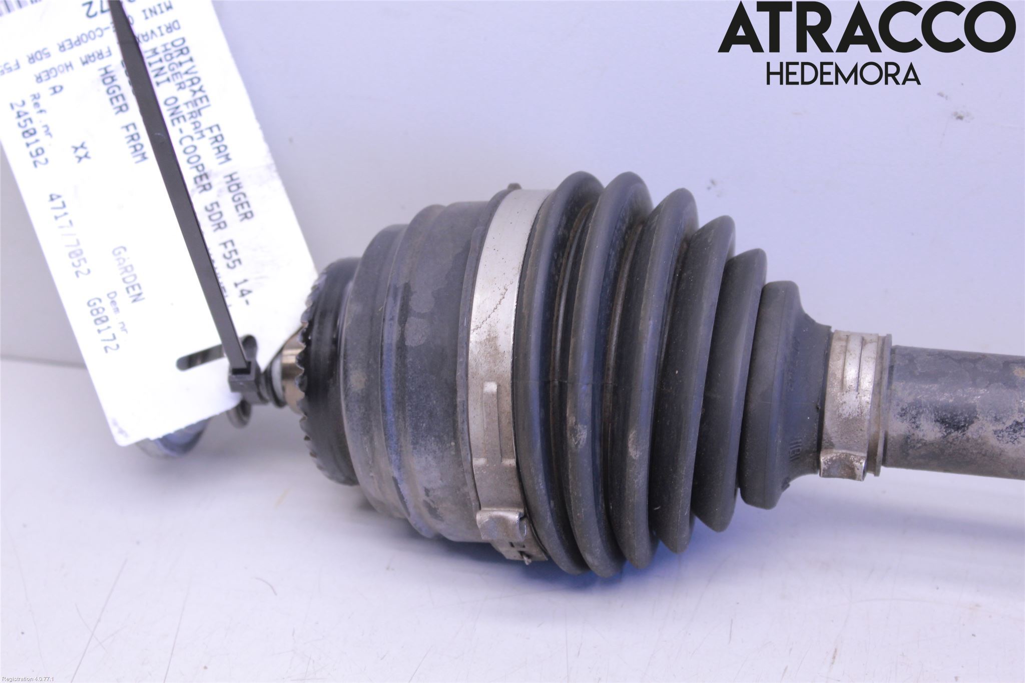 Mini ONE/COOPER 5DR F55 14-24 Drivaxel Fram Höger