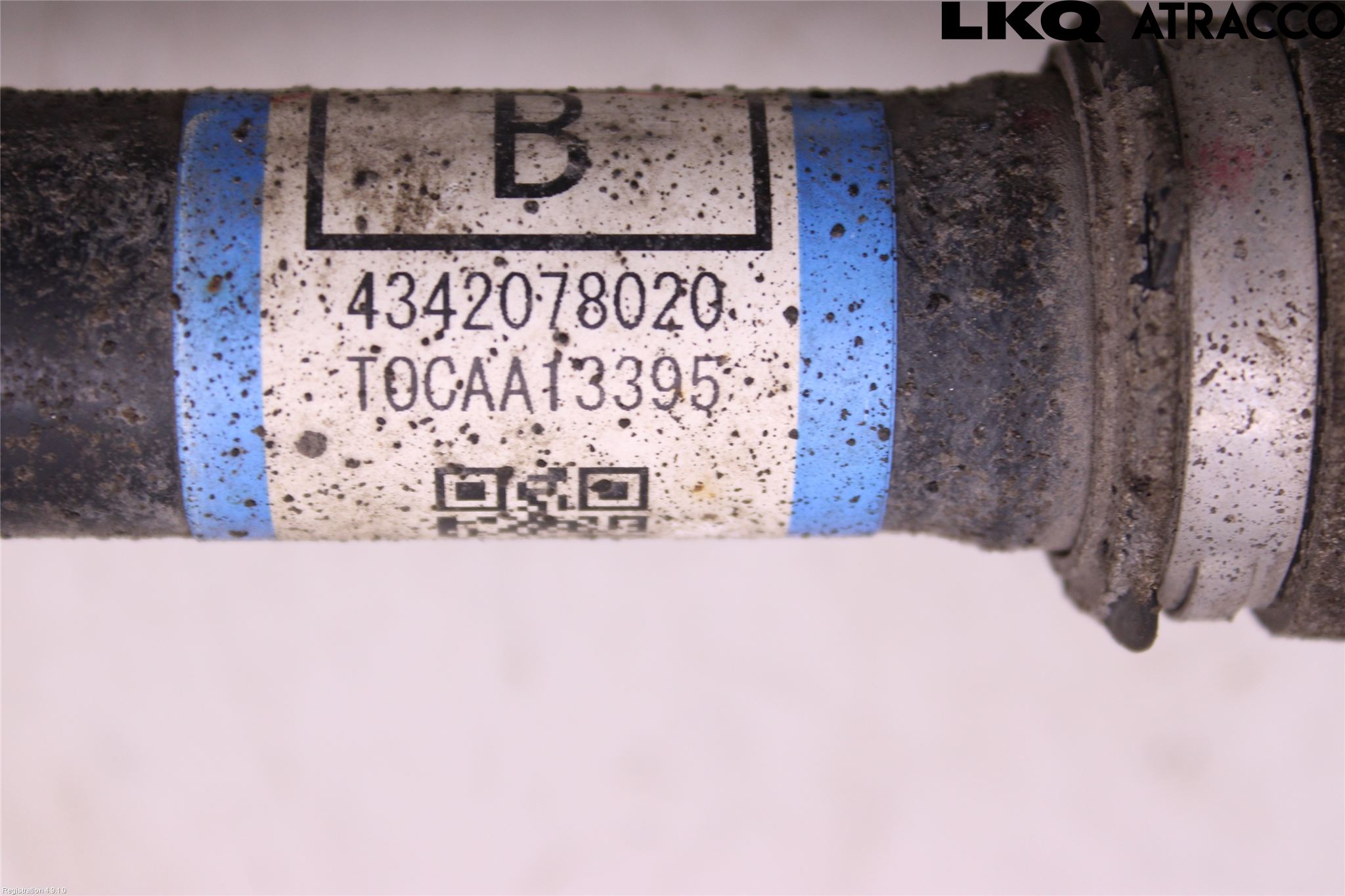 Lexus NX 300h 15-21 Drivaxel Fram Vänster