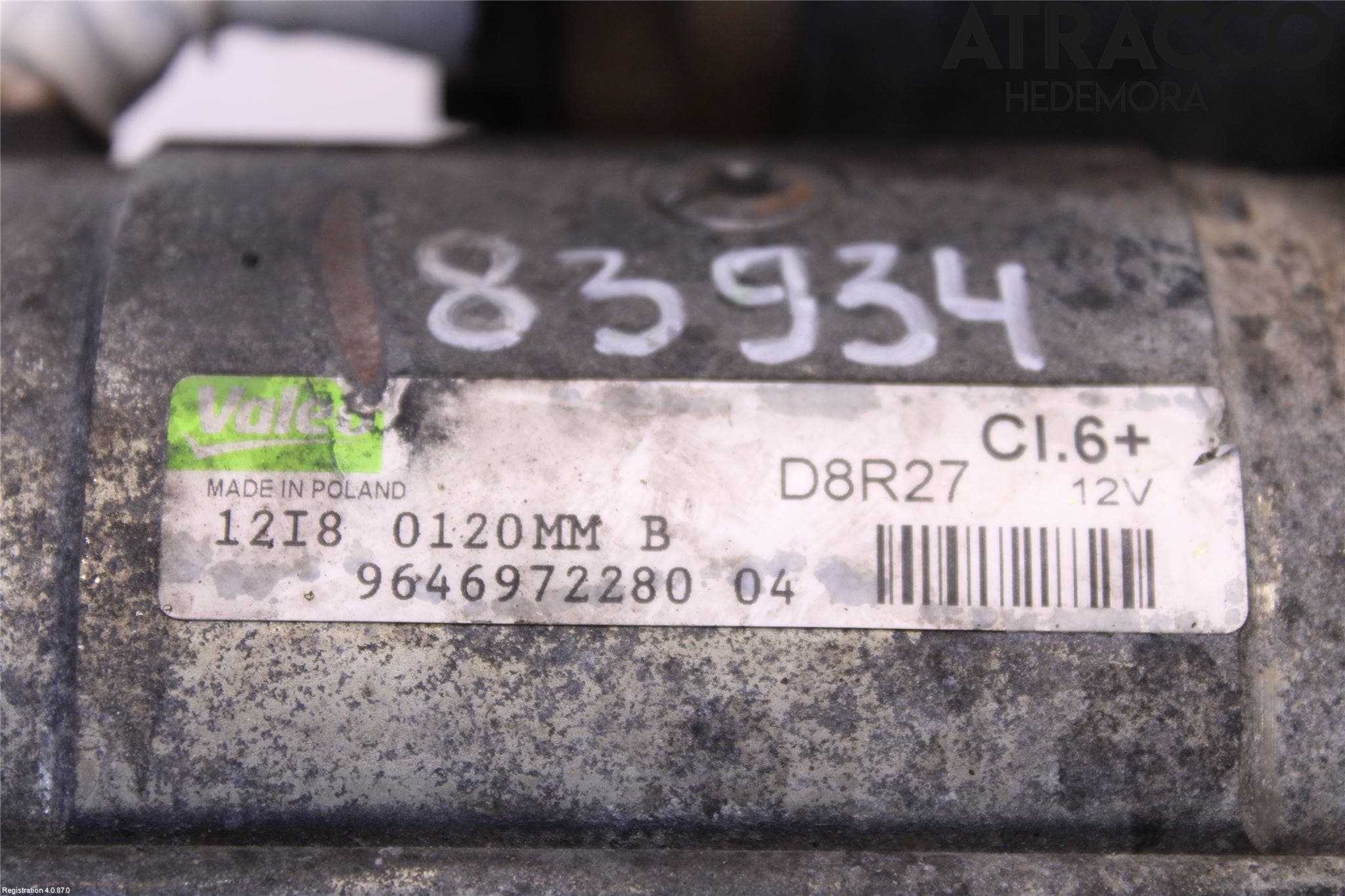 Citroen JUMPY 07-16 Startmotor Diesel