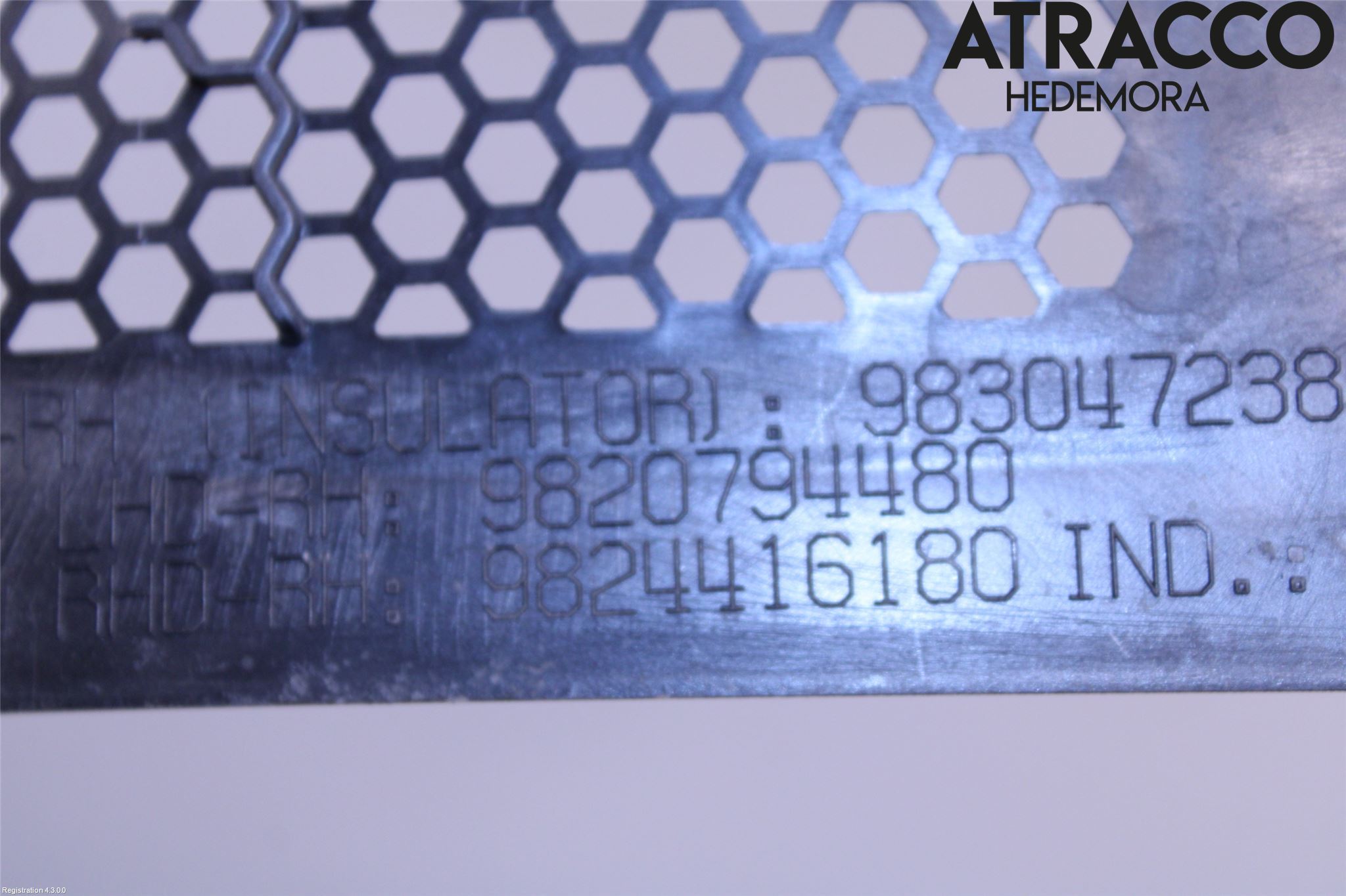 Opel CORSA F, CORSA-E 20- Torpedplåt-Torpedplast