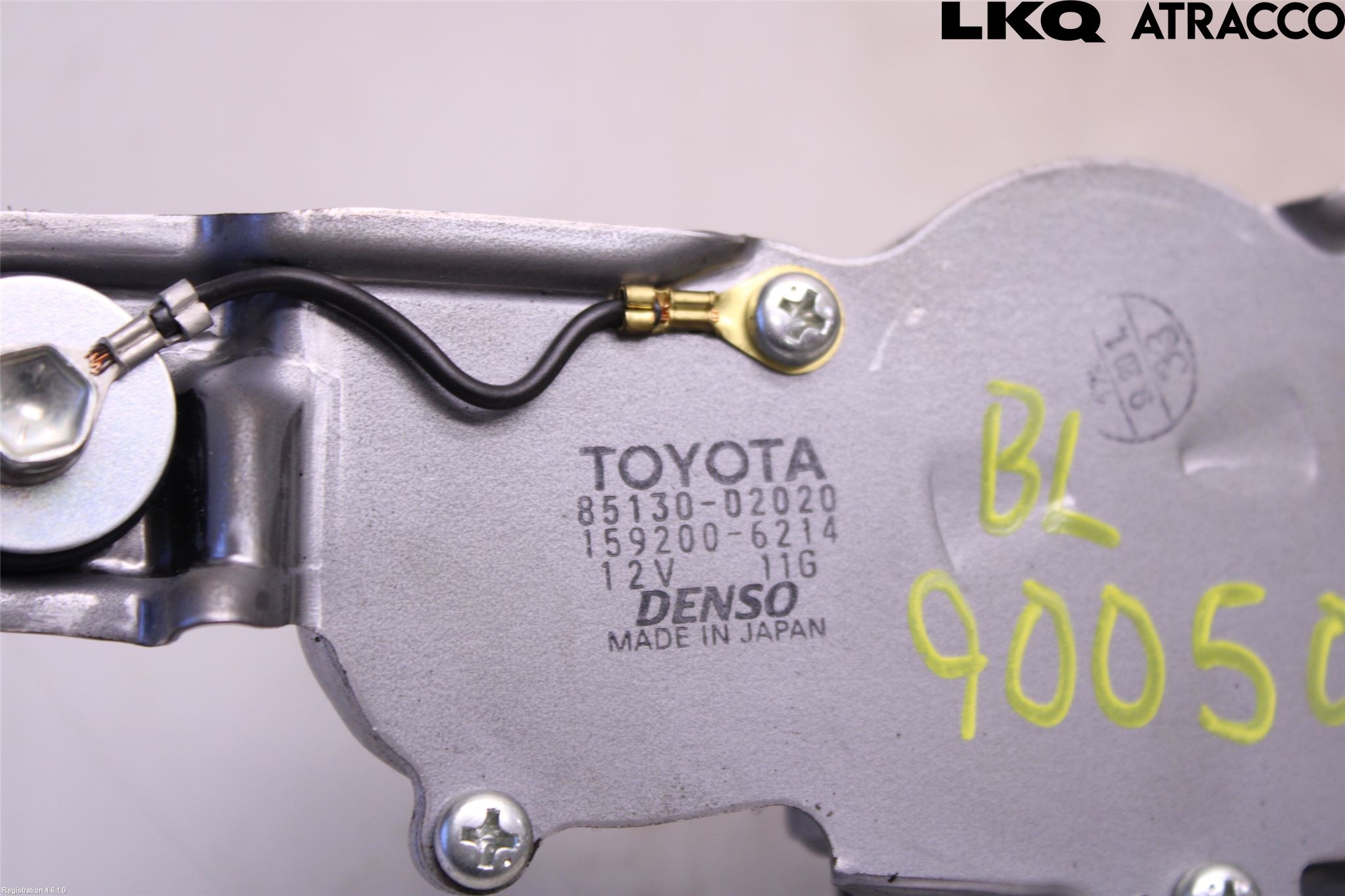 Toyota COROLLA 02-07 Torkarmotor Baklucka