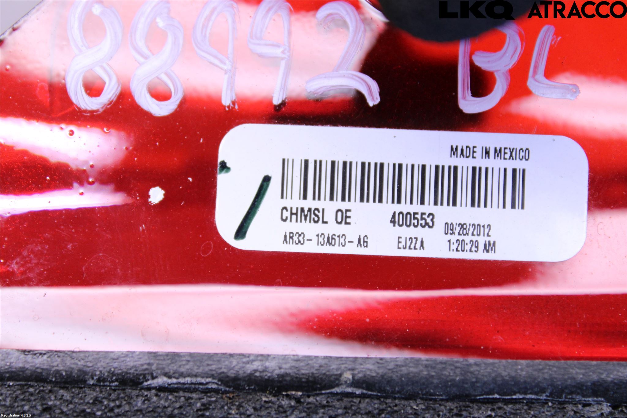 Ford MUSTANG V 05-14 Bromsljus Bakruta