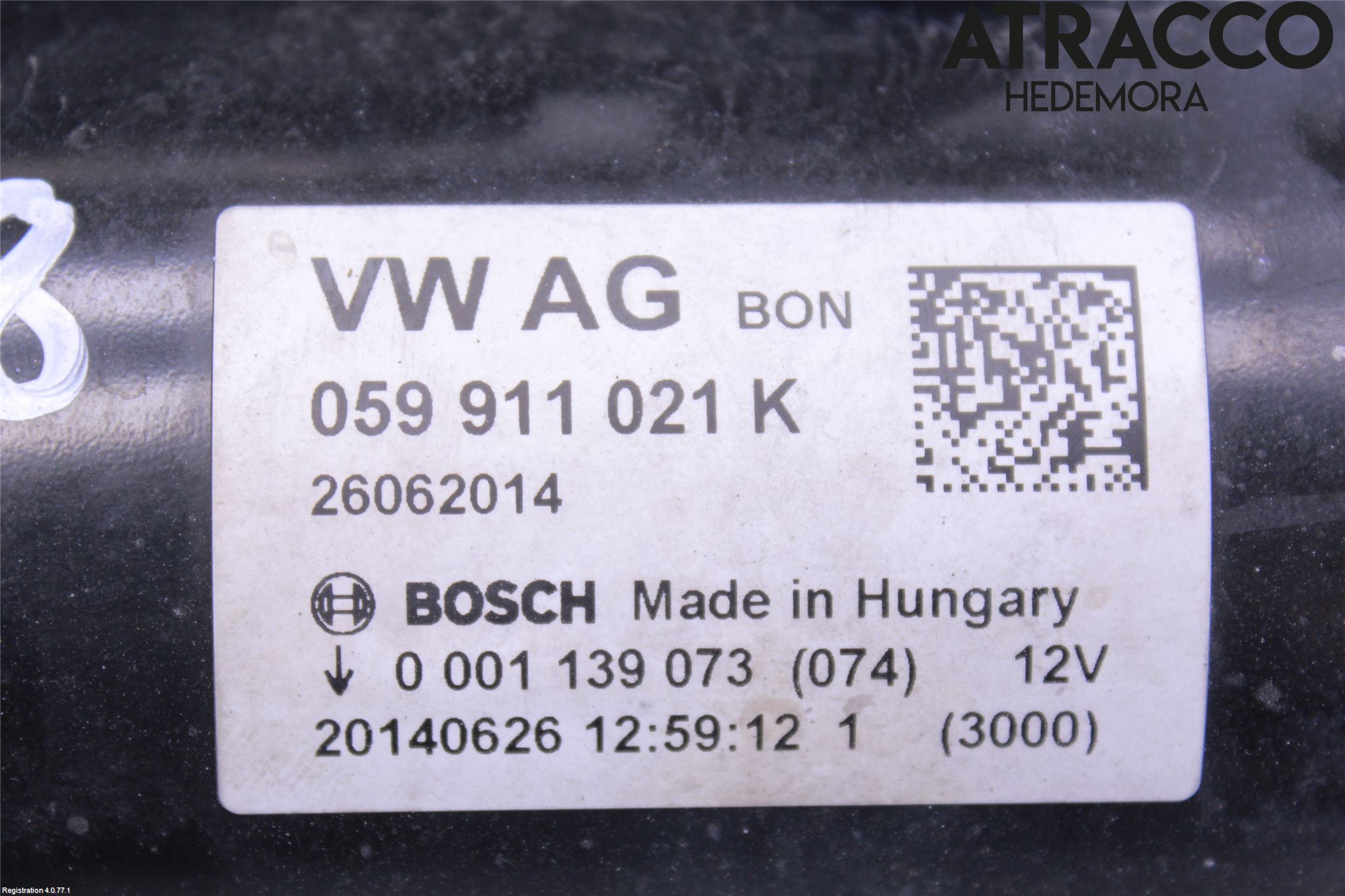 Audi A6 ALLROAD 12-18 Startmotor Diesel