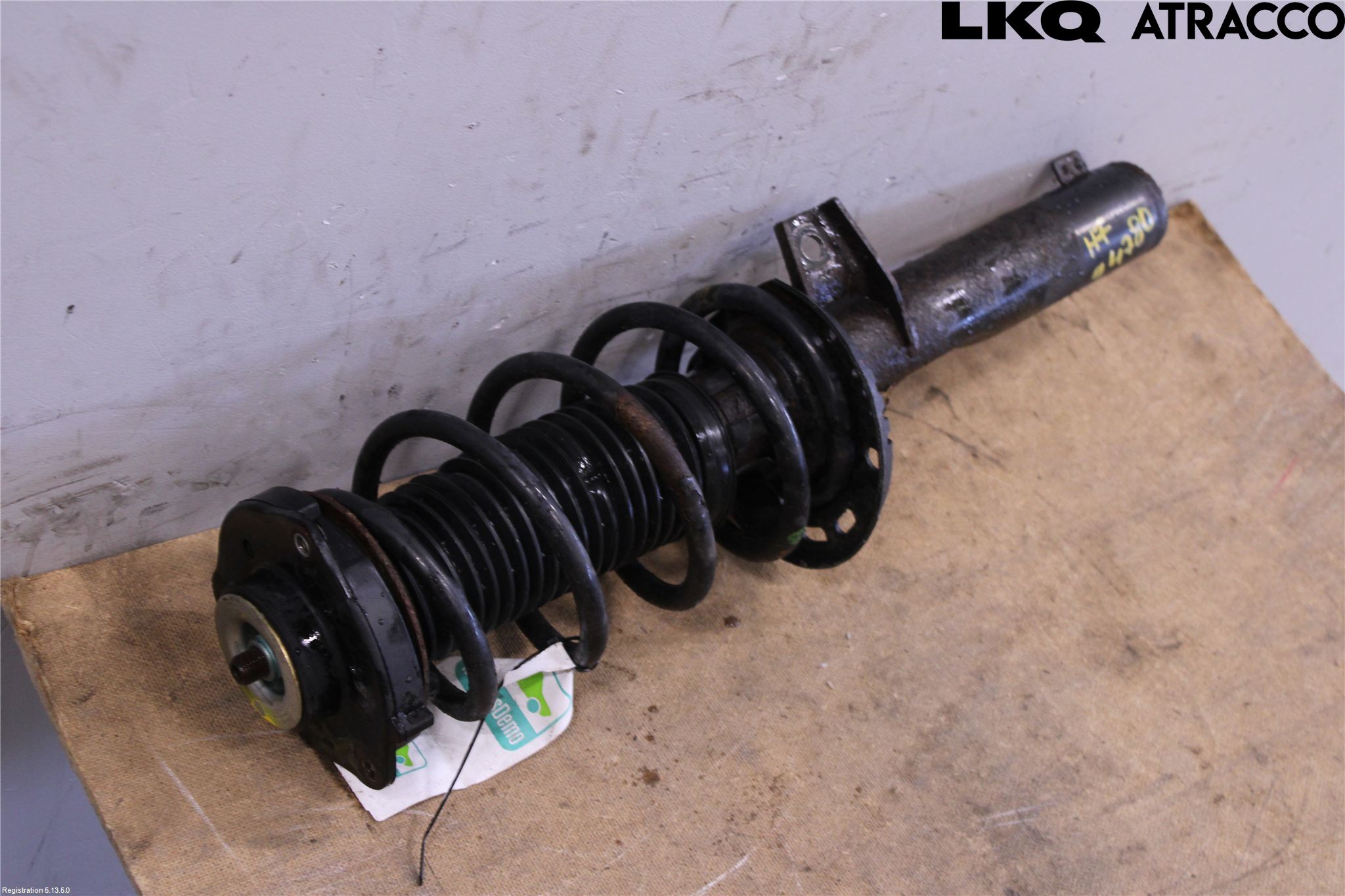 Volkswagen VW GOLF VI 09-13 Fjäderben Fram Höger