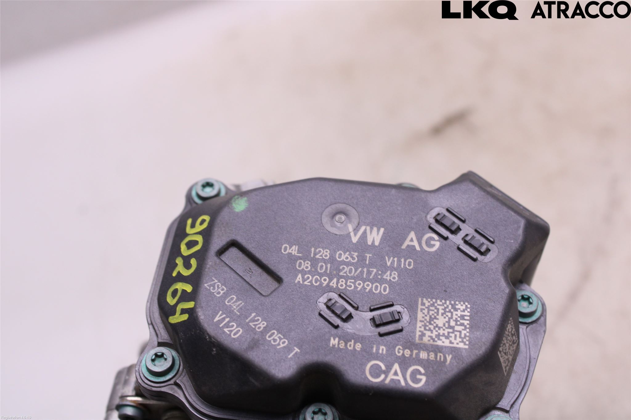 Volkswagen VW GOLF / E-GOLF VII 13-20 Egr Ventil