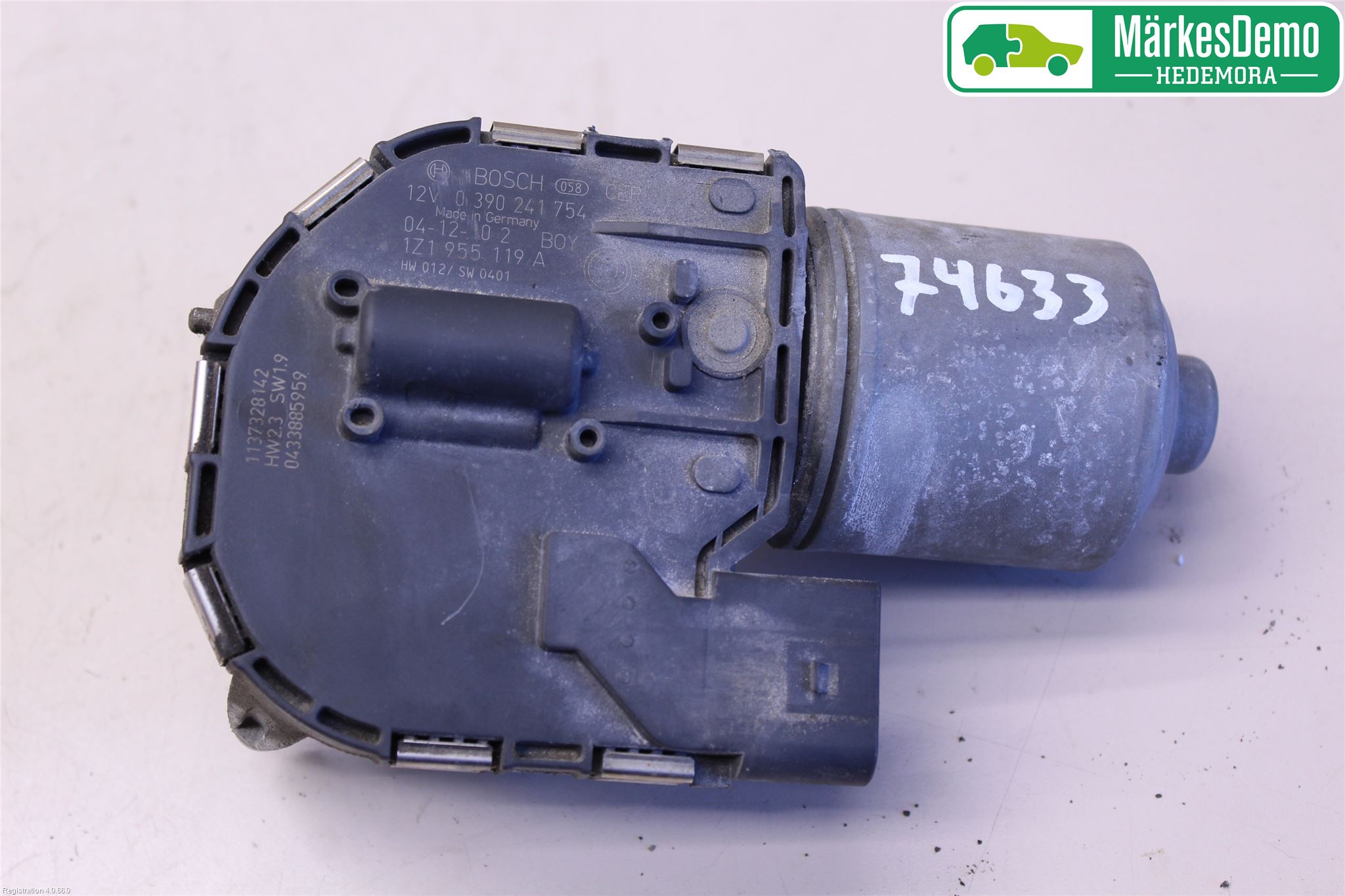 Skoda OCTAVIA (1Z) 05-13 Torkarmotor Vindruta