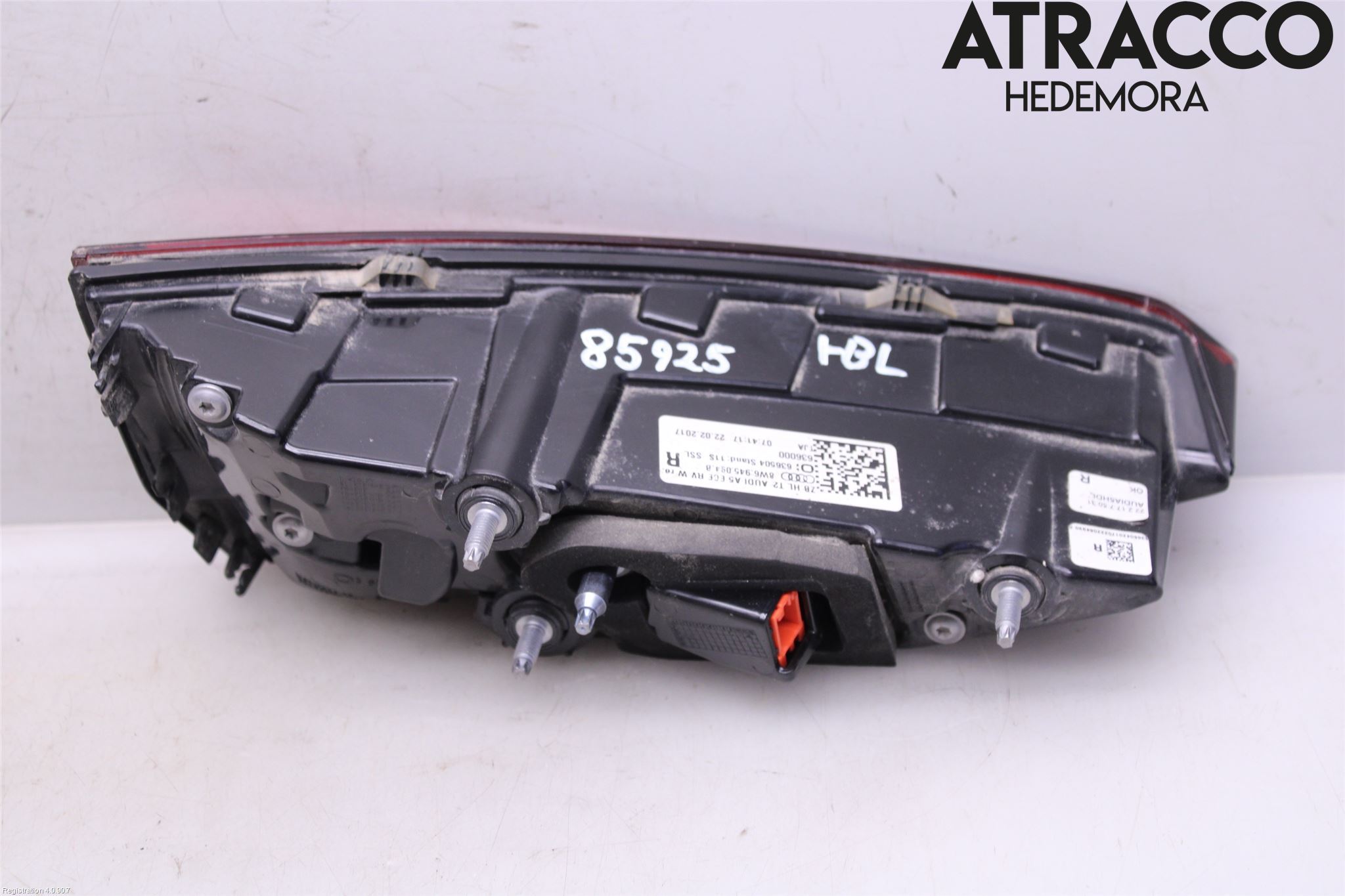 Audi A5 17- Bakljus Lucka Hö