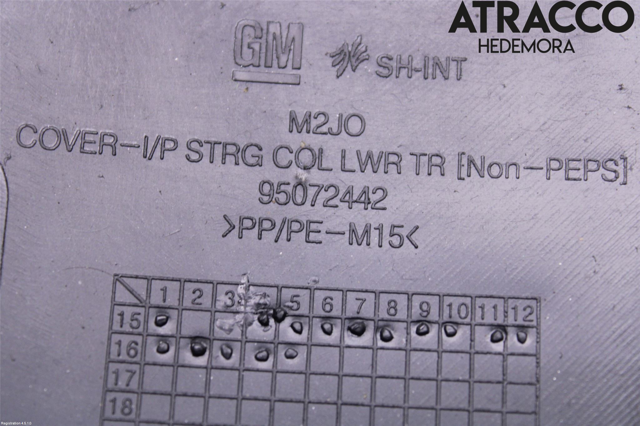 Opel KARL 16-19 Rattkåpa-Kåpor