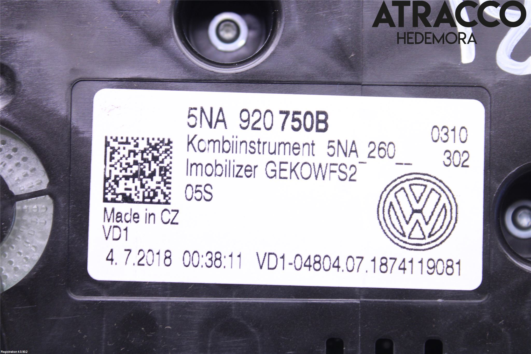 Volkswagen VW TIGUAN 16-24 Instrument Komb