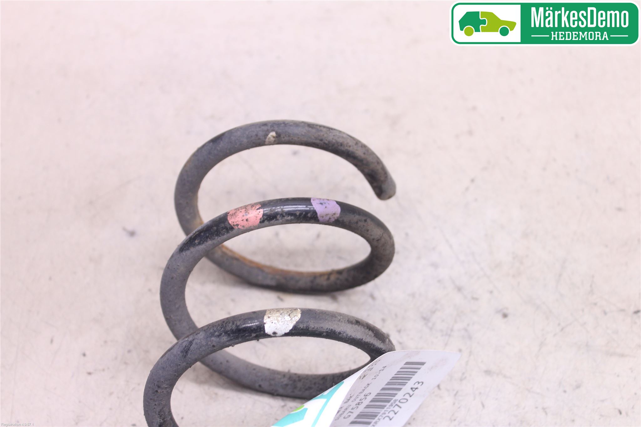 Subaru OUTBACK 10-15 Fjäder Bak