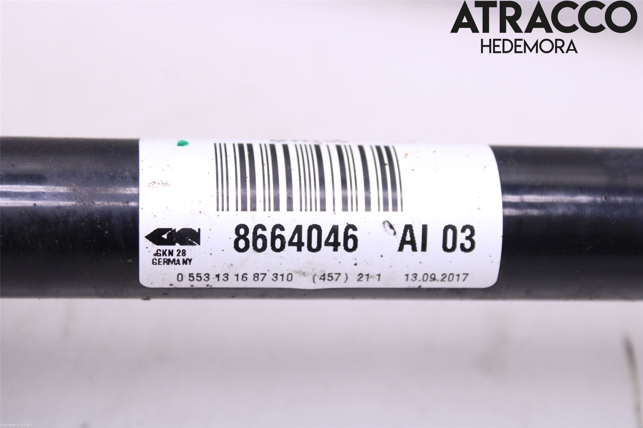 BMW 5 G30/G31/F90 17-23 Drivaxel Bak Höger