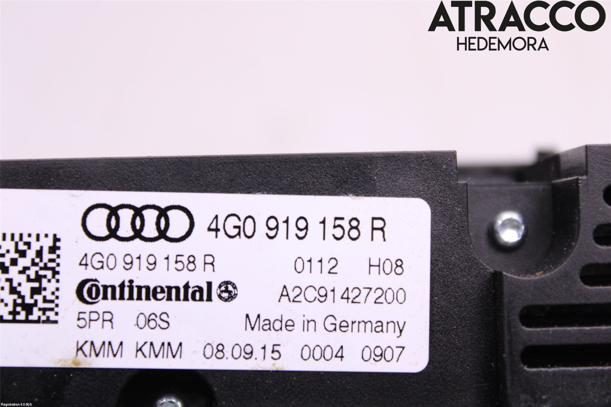 Audi A6 ALLROAD 12-18 Ac Styrenhet Ac Manöveren