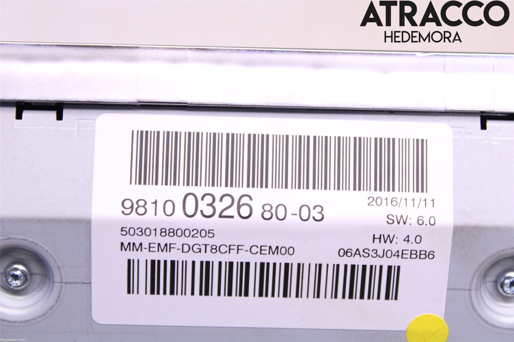 Peugeot 3008 17-24 Multifunktionsdisplay