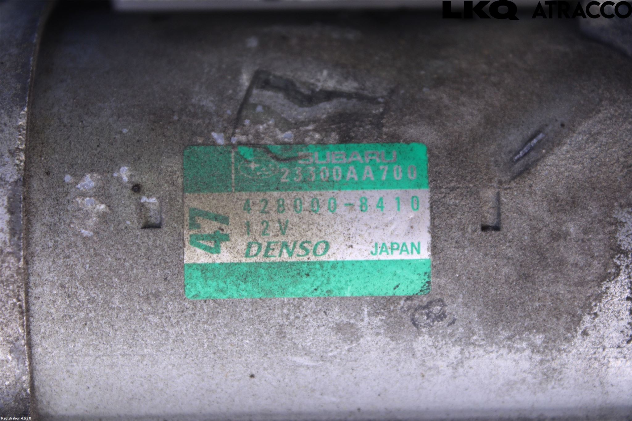 Subaru XV 12-17 Startmotor