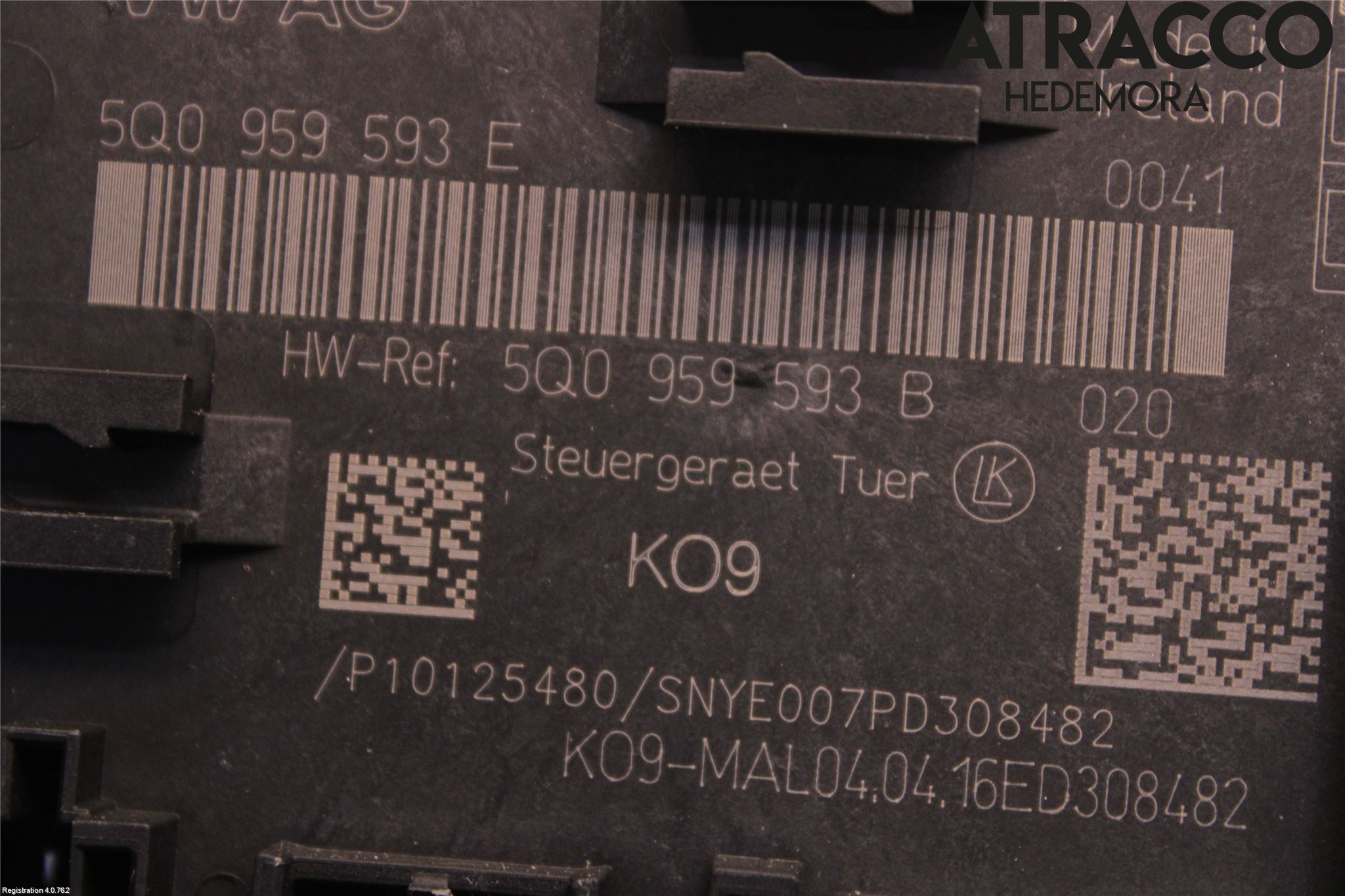 Volkswagen VW PASSAT 15-19 Styrenhet Dörr