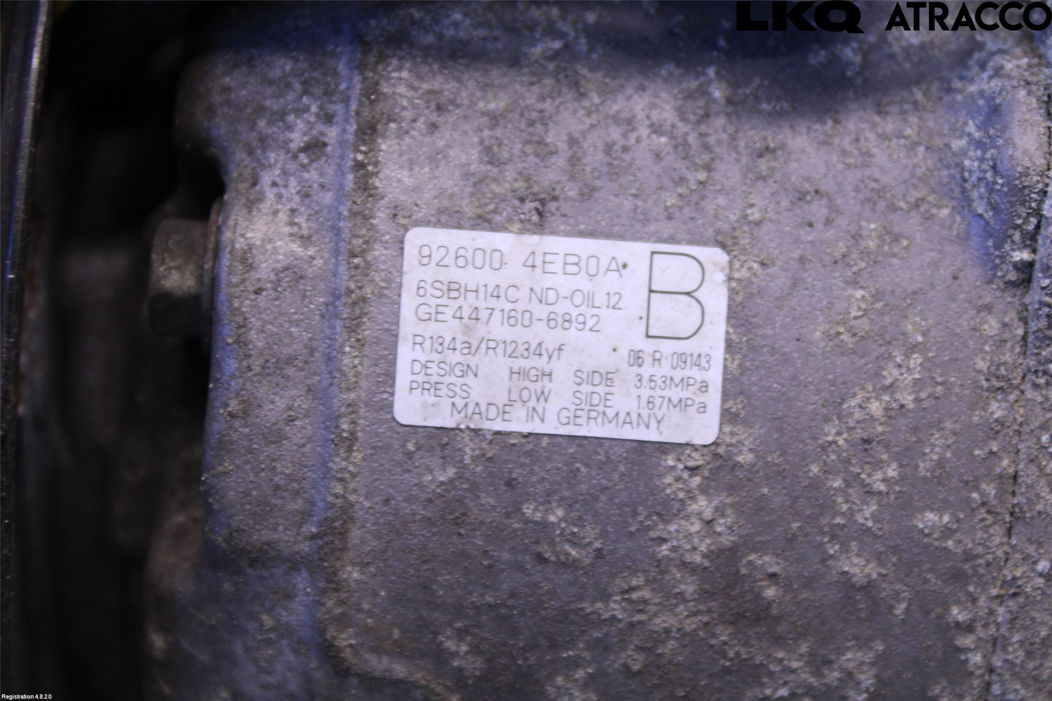 Nissan QASHQAI 14-17 Ac Kompressor