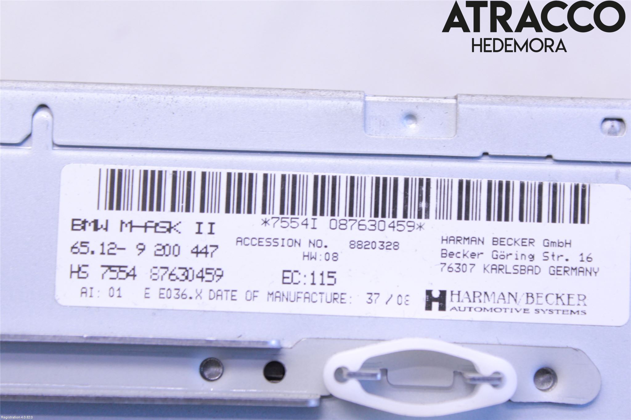 BMW 3 E90/91 SED/TOU 05-12 Cd Radio - Multimediapanel