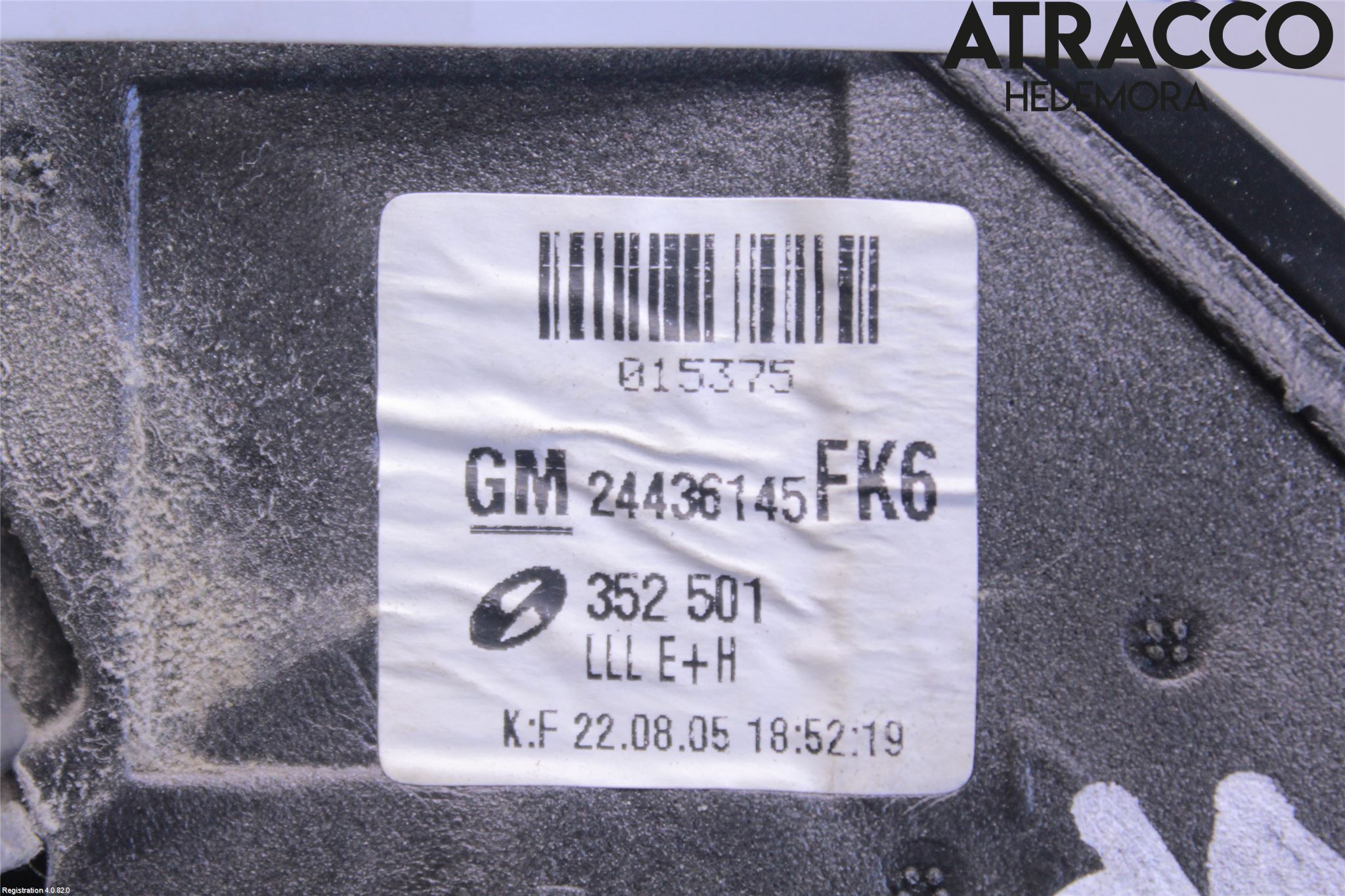 Opel VECTRA C 06-08 Spegel Yttre El Vä