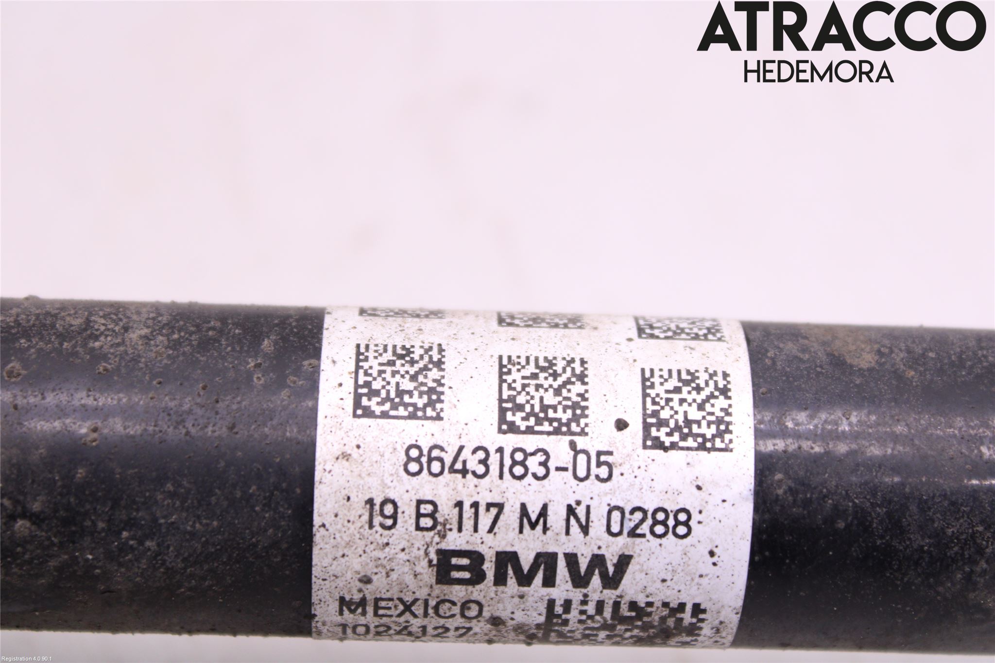 BMW X4 G02 18- Drivaxel Fram Vänster