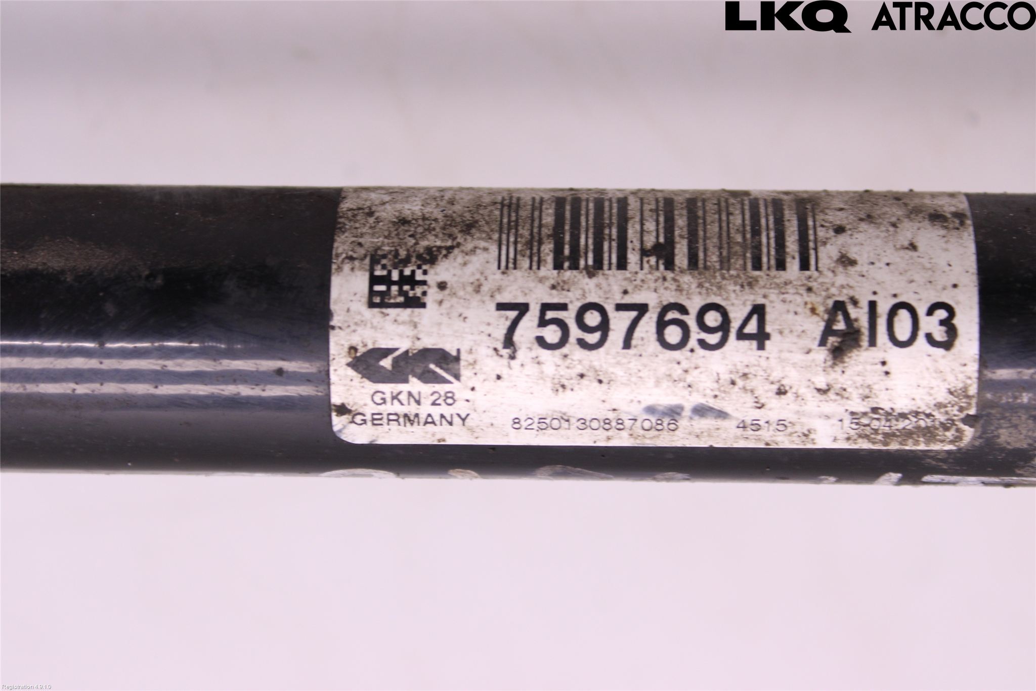 BMW 4 F32/F33/F82/F83 13-20 Drivaxel Fram Höger