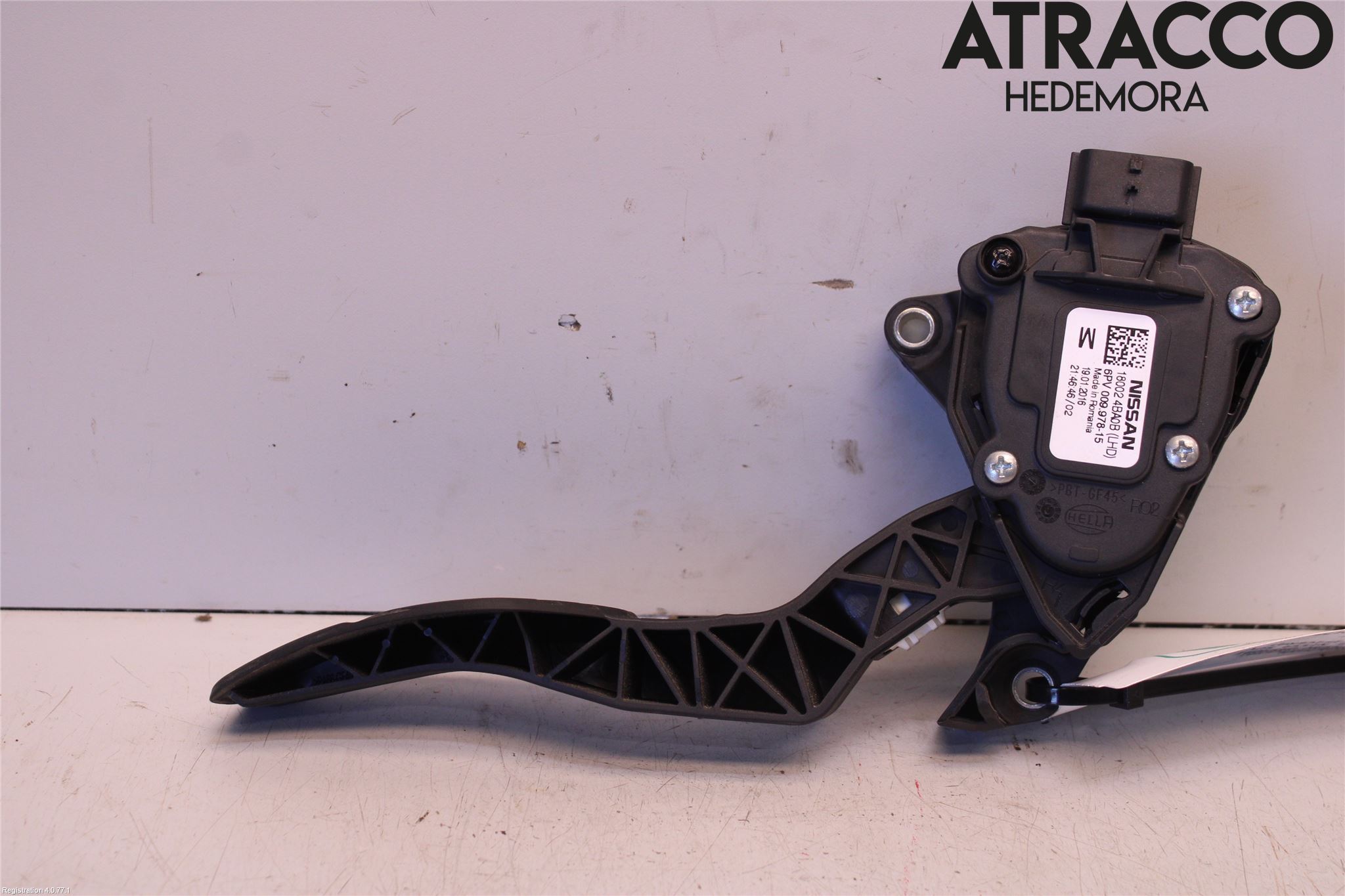 Nissan QASHQAI 14-17 Gaspedal