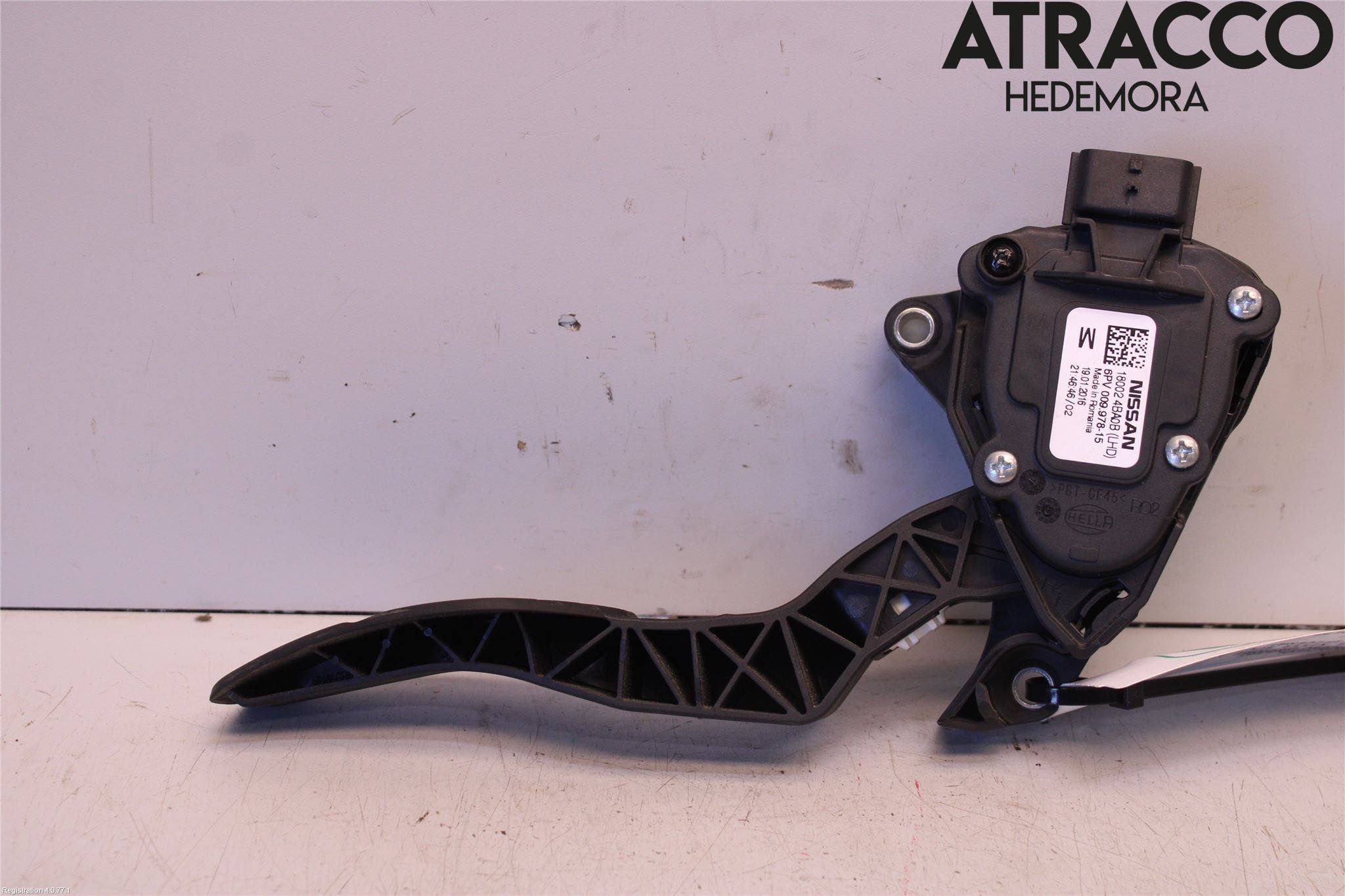 Nissan QASHQAI 14-17 Gaspedal