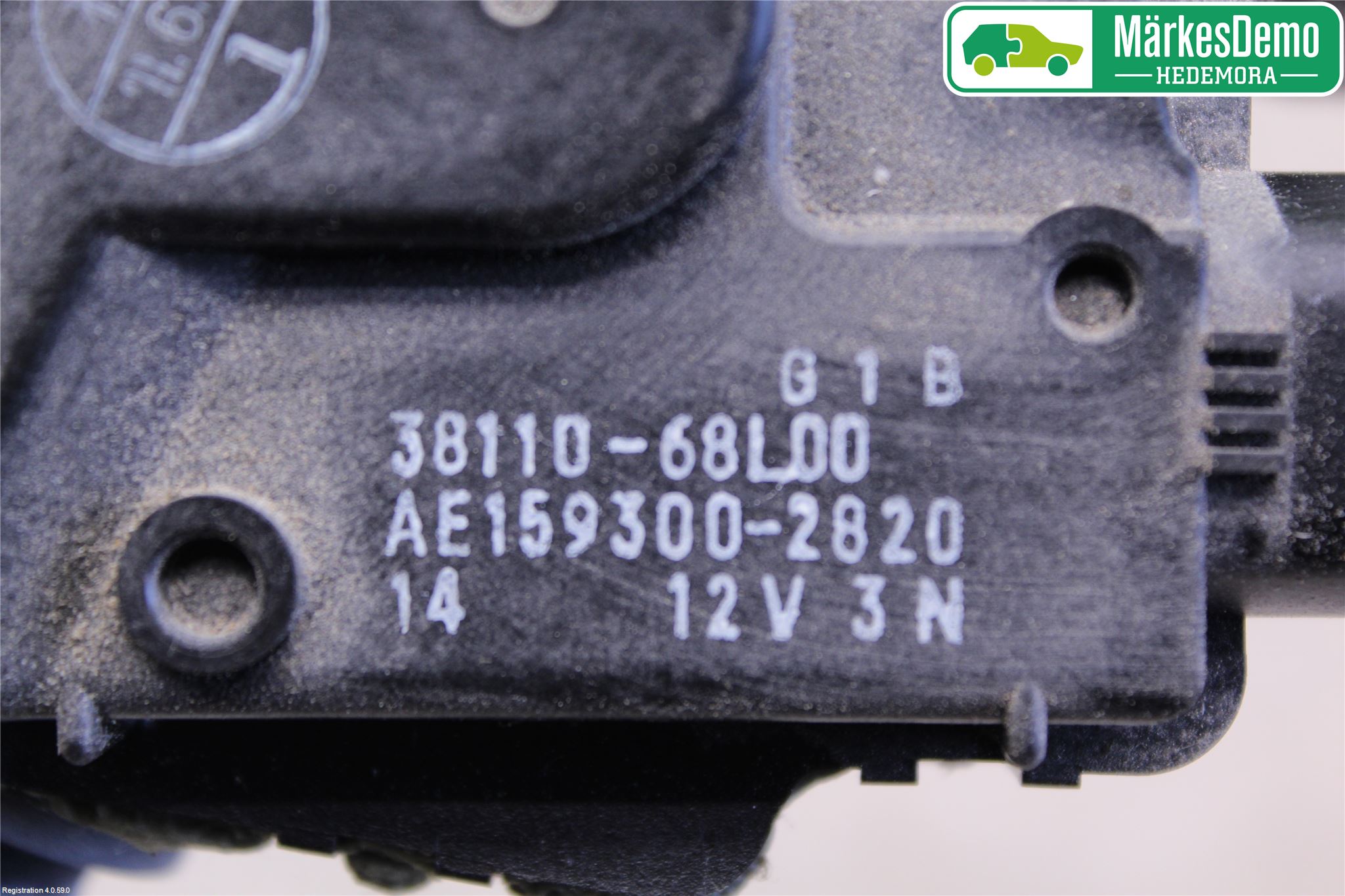 Suzuki SWIFT 11-16 Torkarmotor Vindruta