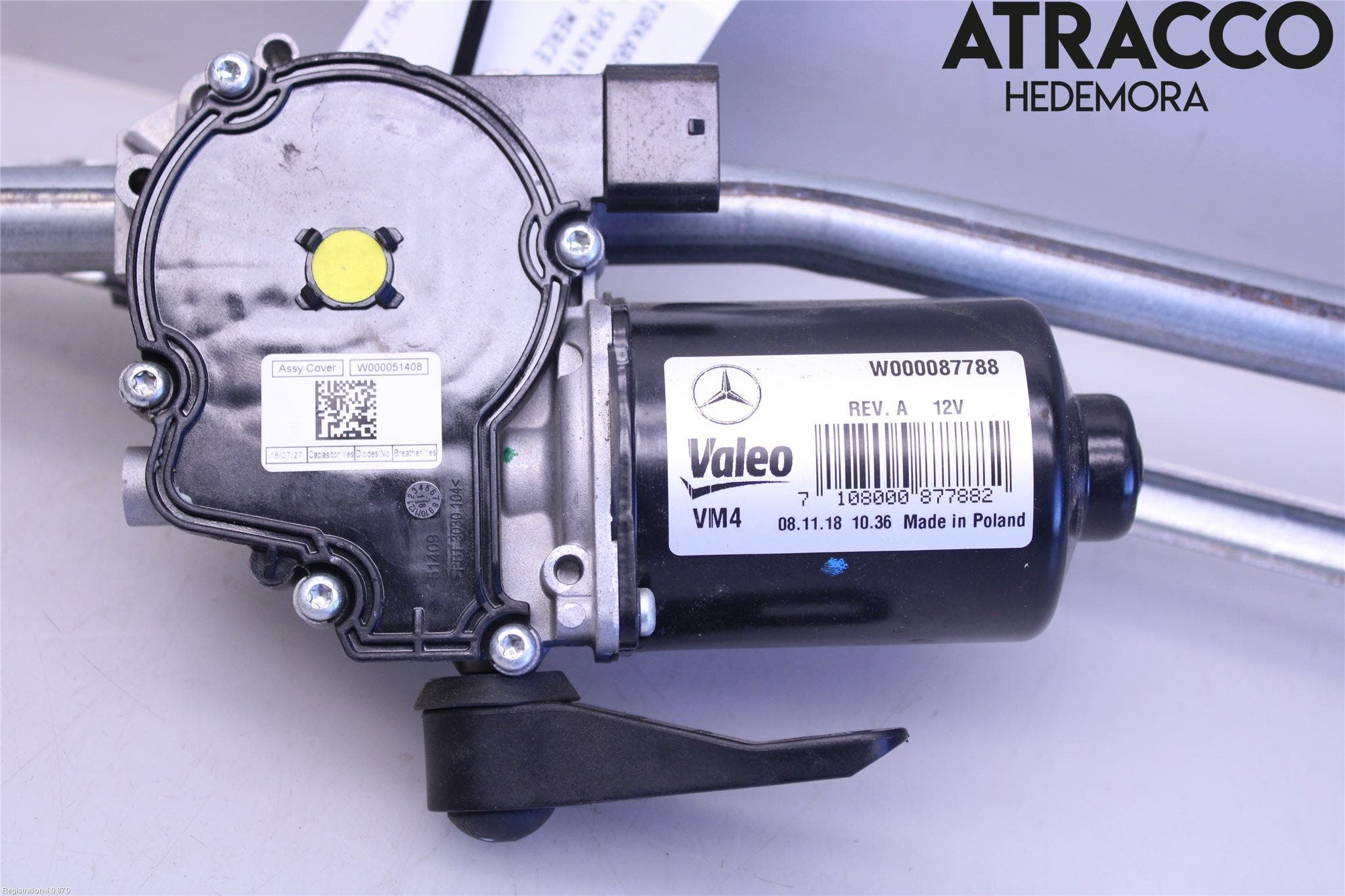 Mercedes-Benz MB SPRINTER (W907/W910) 19- Torkarmotor Vindruta