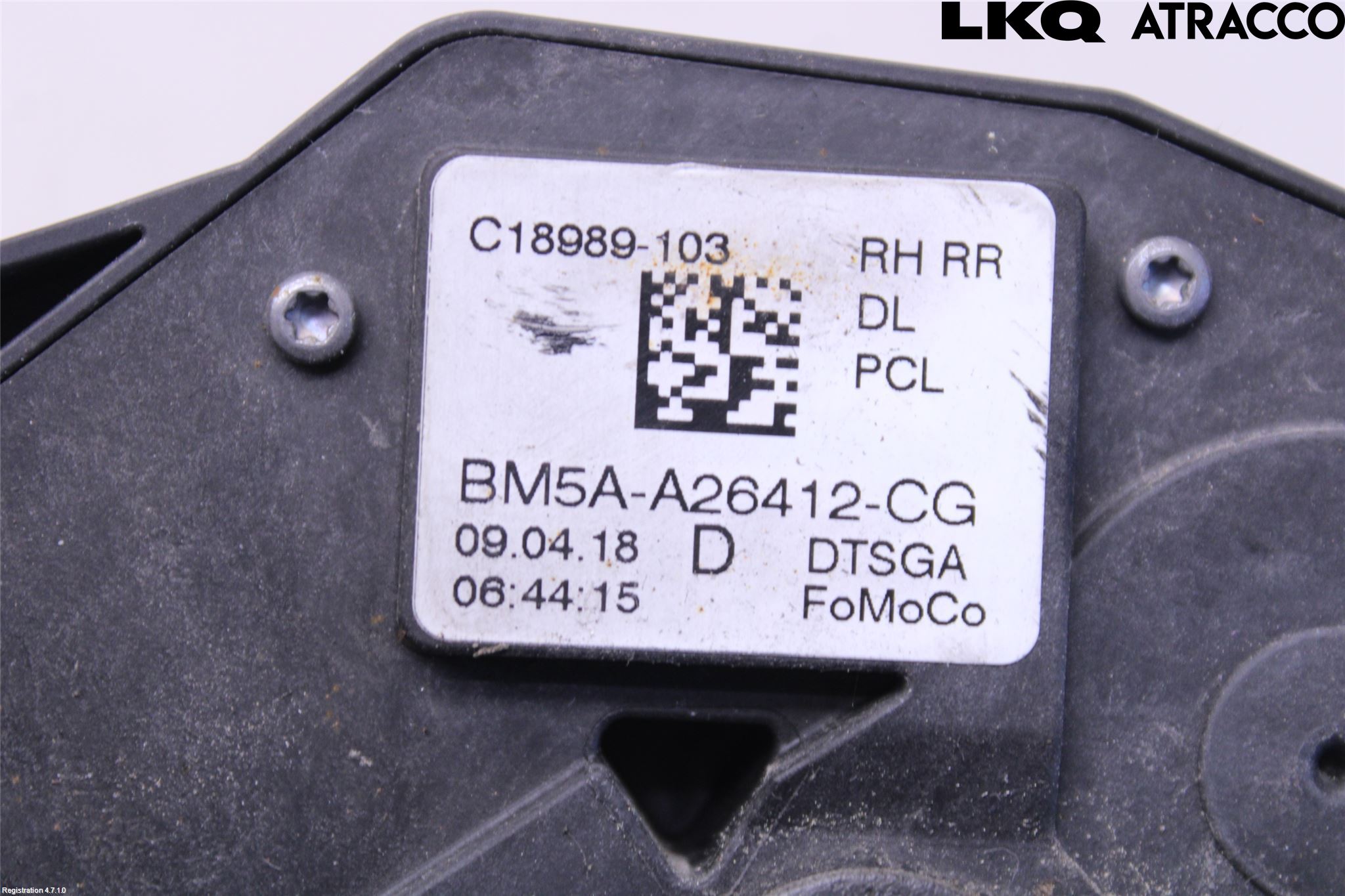 Ford MONDEO 15-22 Låskista-Dörrlås