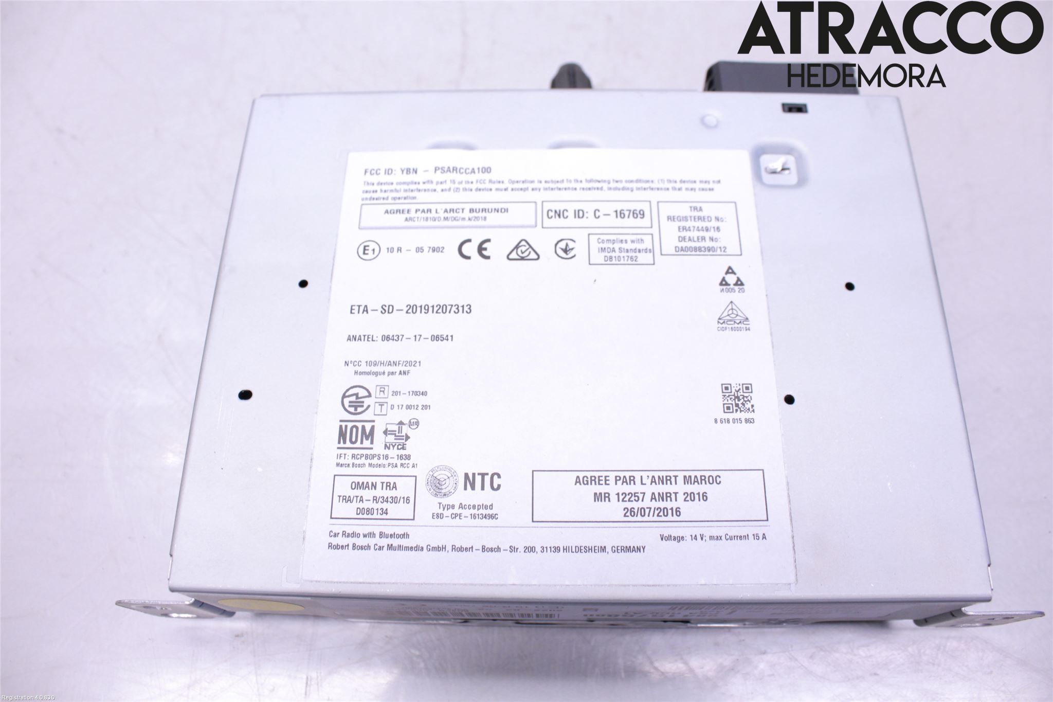 Citroen COTROEN C3 17-24 Cd Radio - Multimediapanel