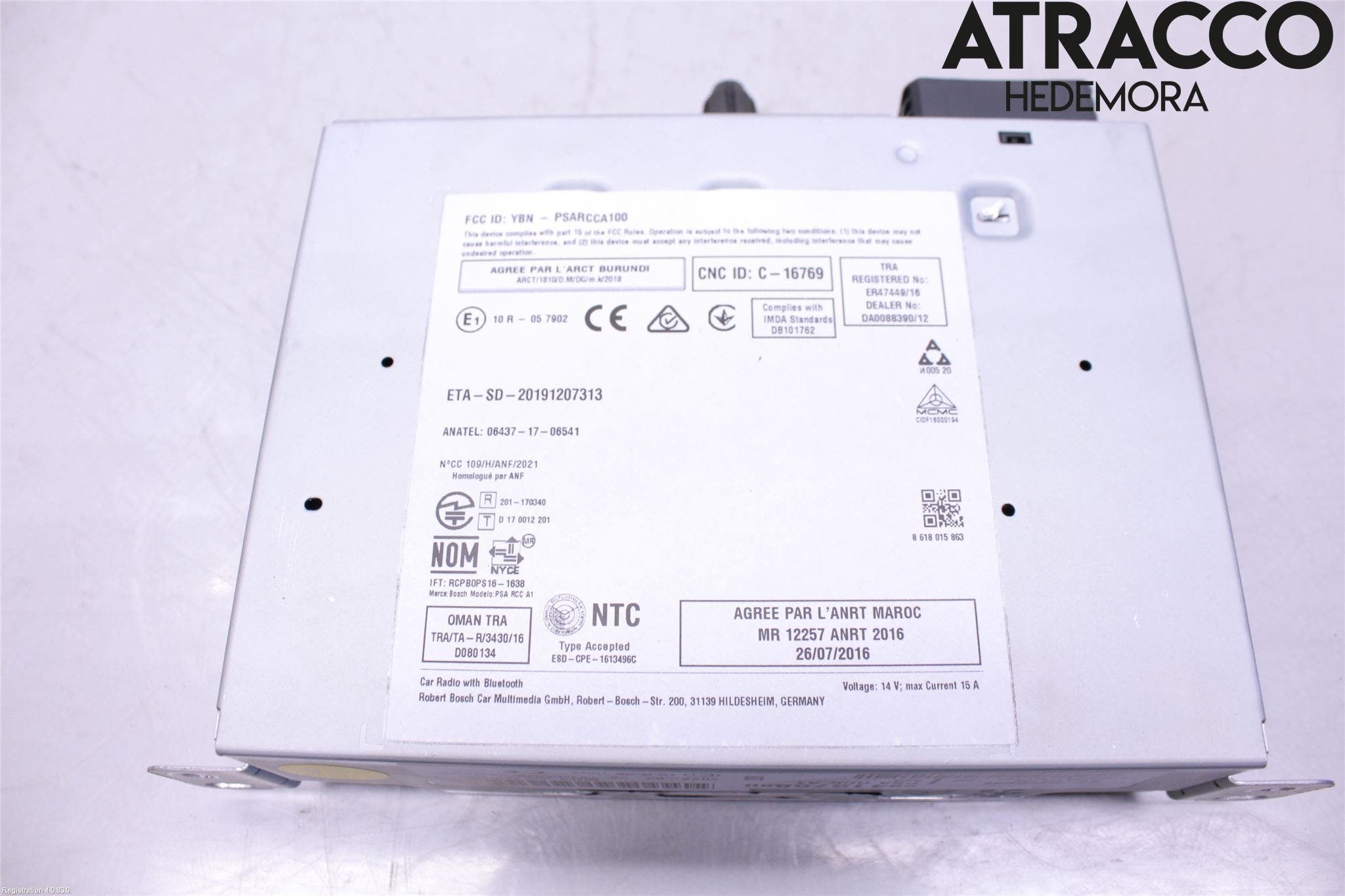 Citroen COTROEN C3 17-24 Cd Radio - Multimediapanel