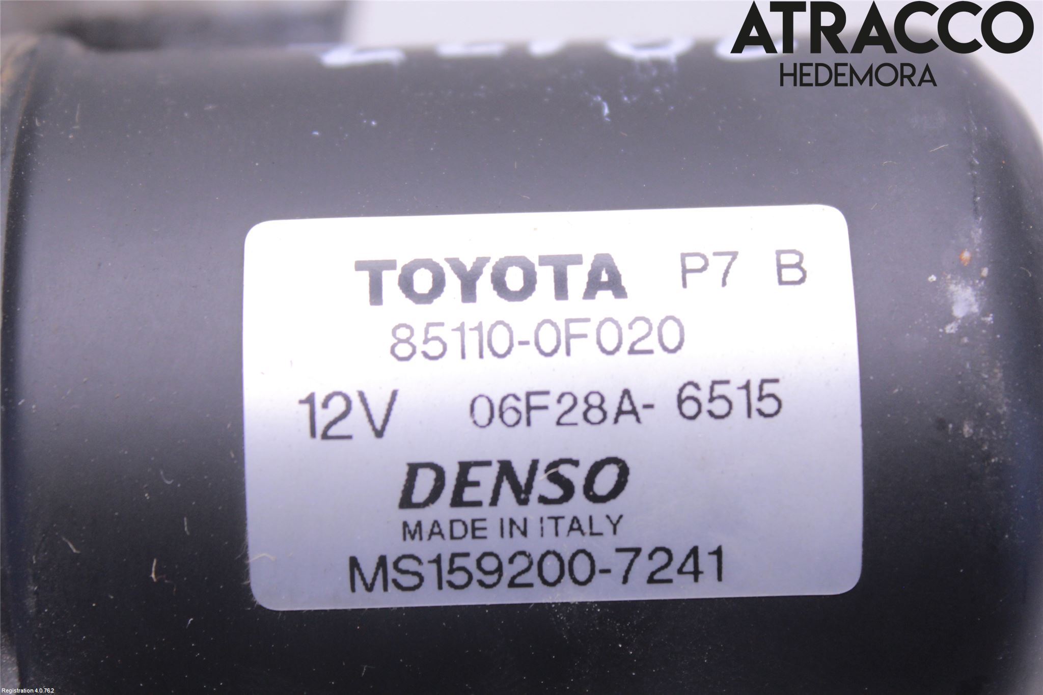 Toyota COROLLA VERSO 04-07 Torkarmotor Vindruta