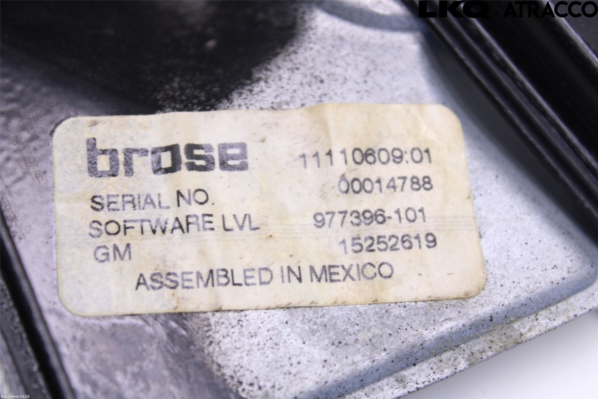 Cadillac SRX Fönsterhiss El Kompl