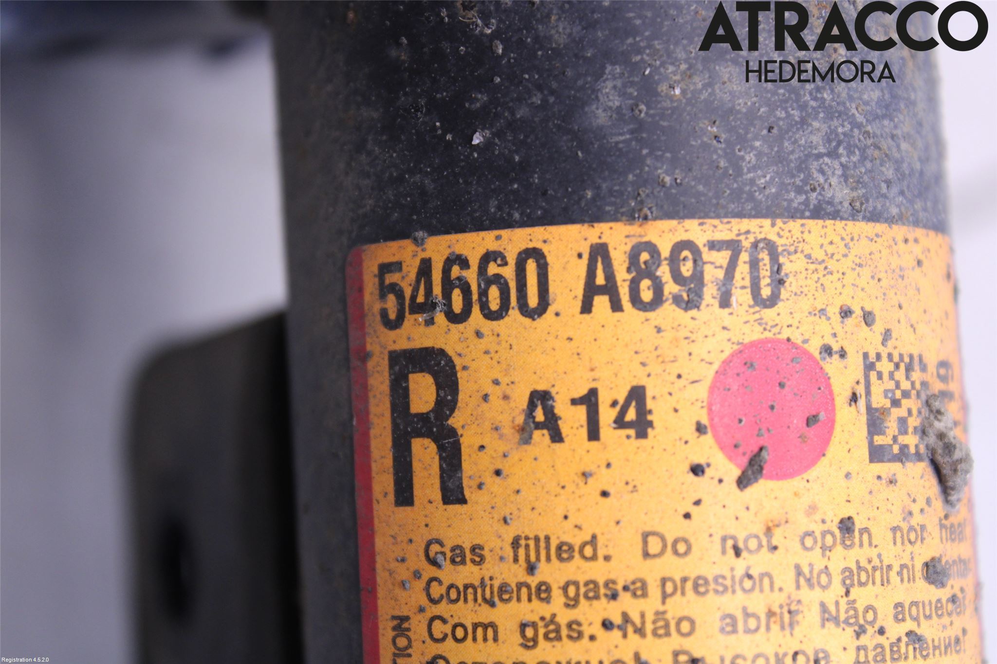 Kia OPTIMA 16-20 Fjäderben Fram Höger