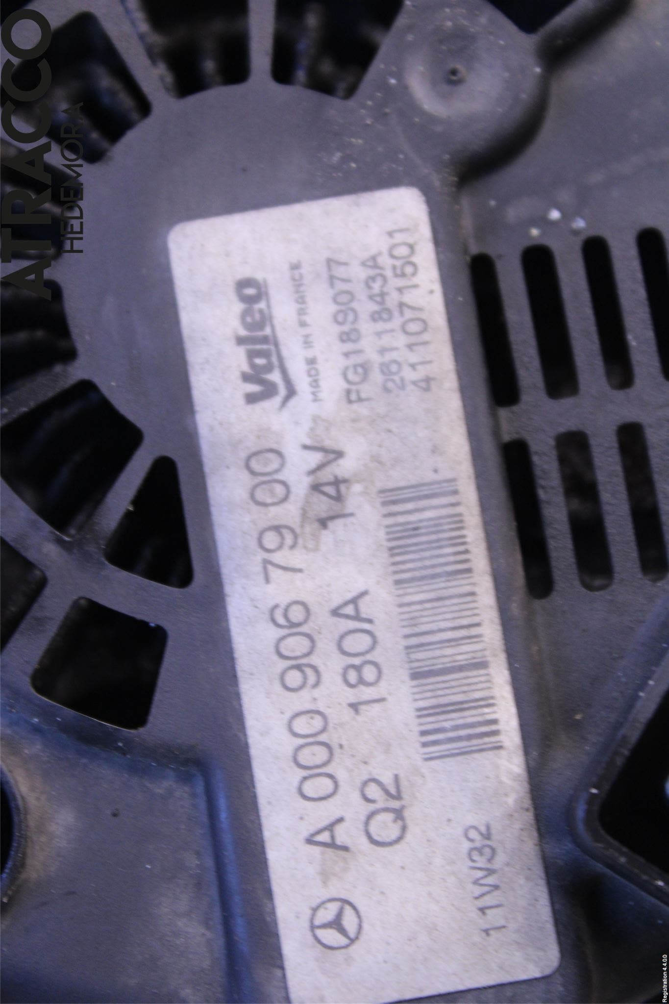 Mercedes-Benz MB C-KLASS (W204) 07-15 Generator