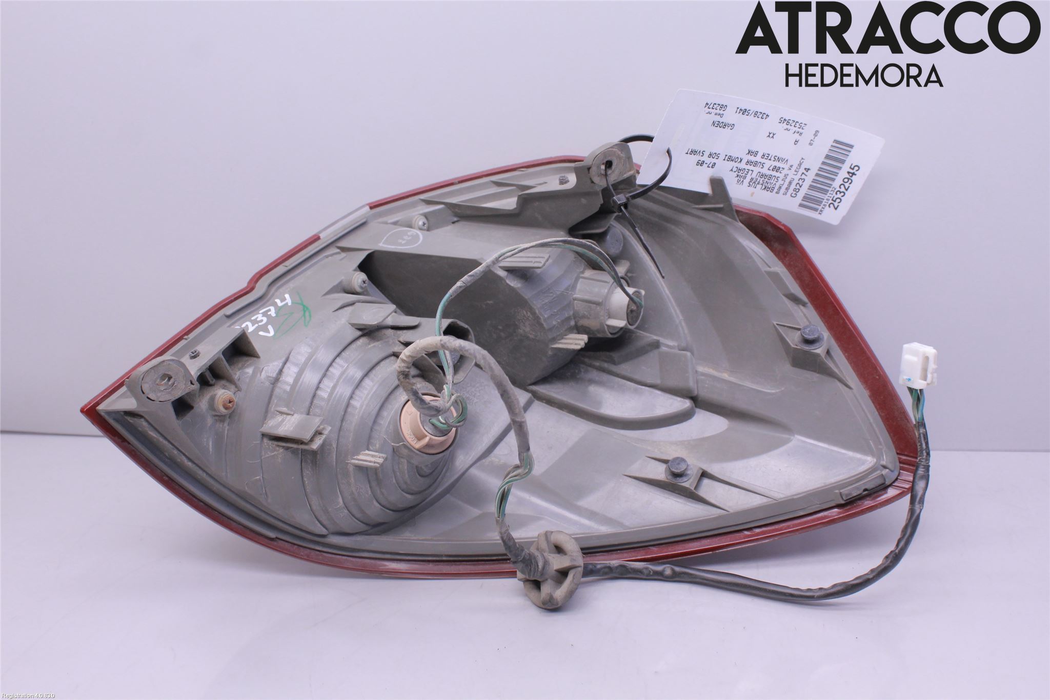 Subaru LEGACY    07-09 Bakljus Vänster