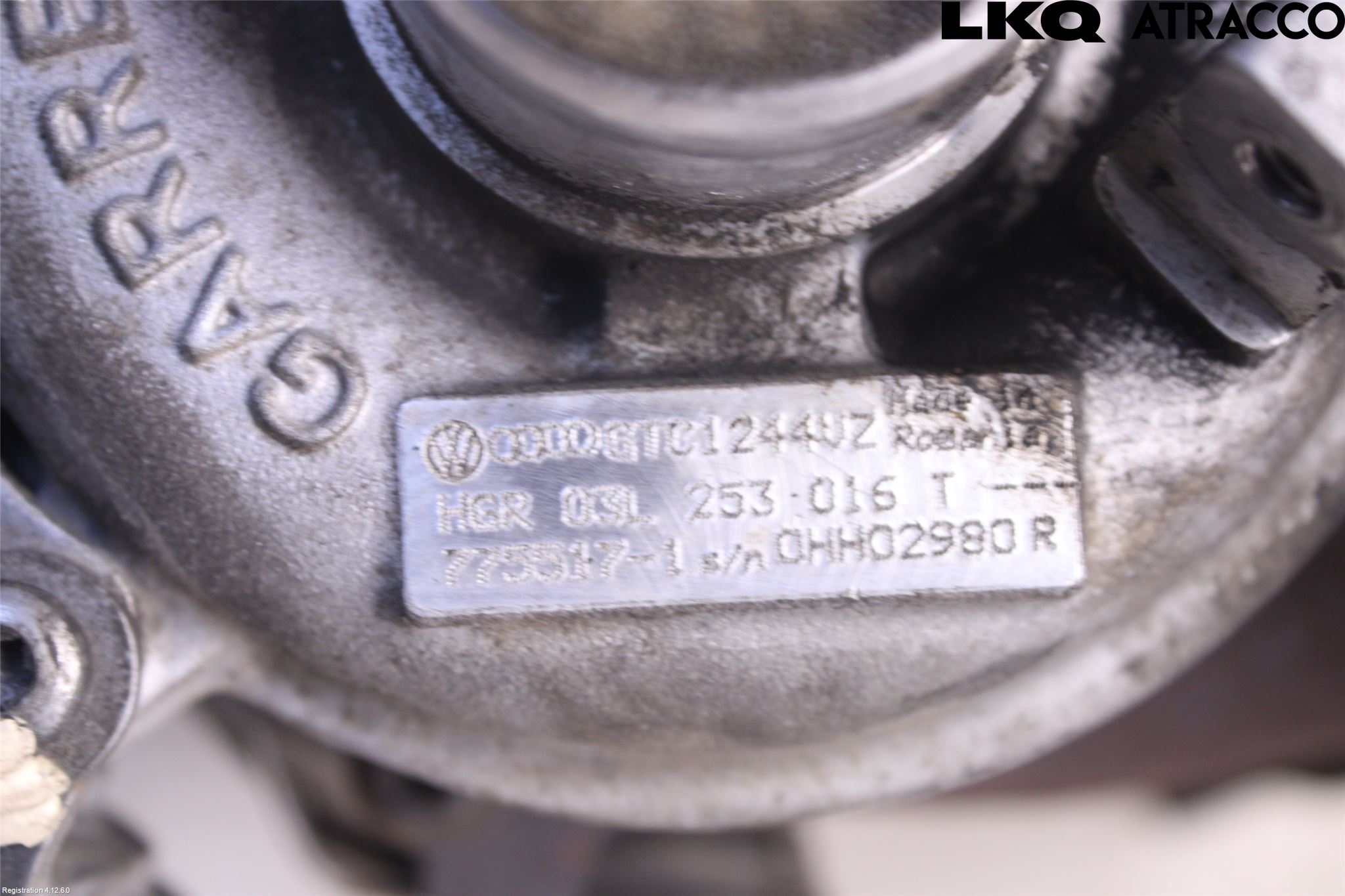 Volkswagen VW CADDY 11-15 Turboaggregat