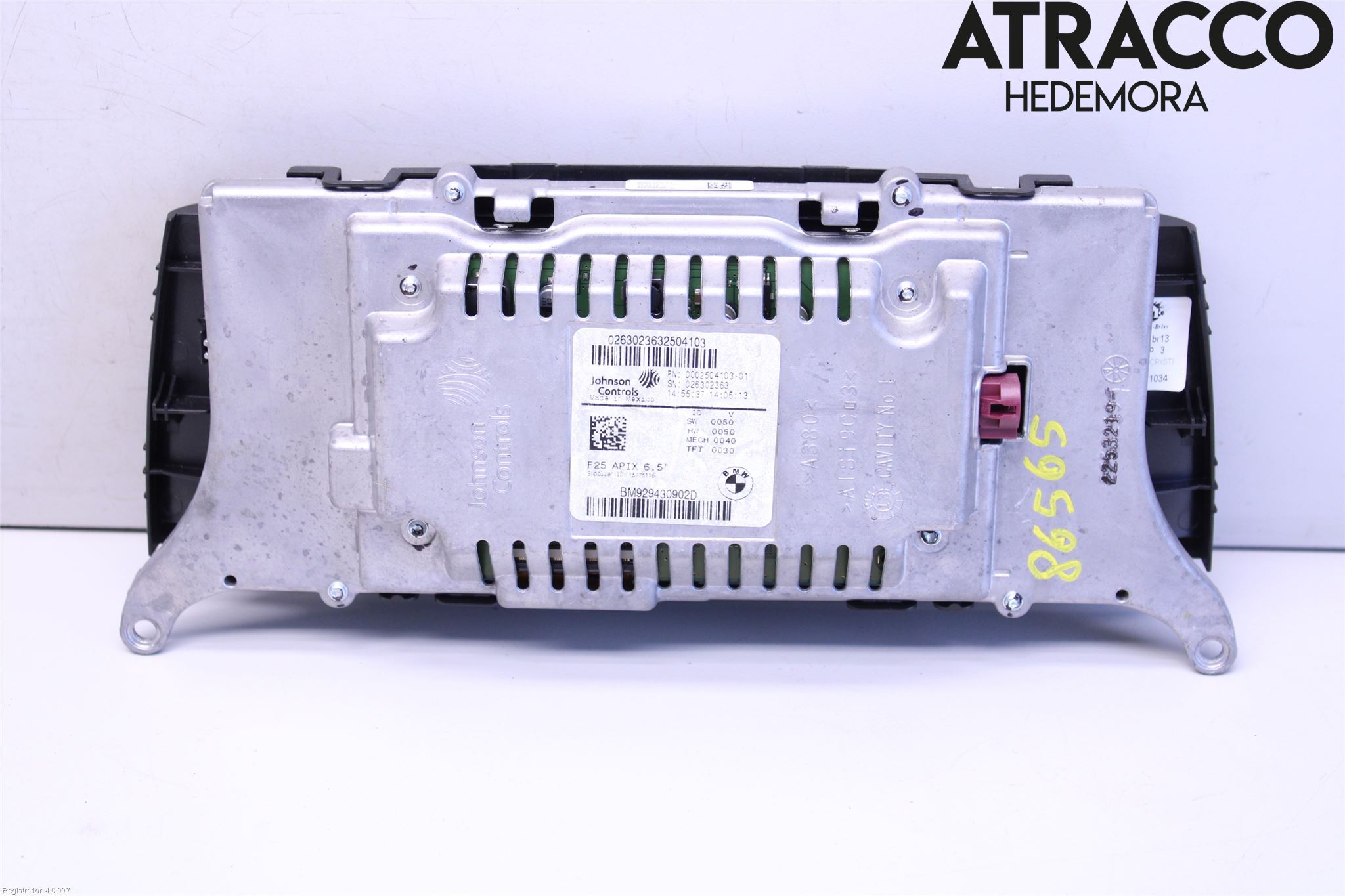 BMW X3 F25 10-17 Bildskärm