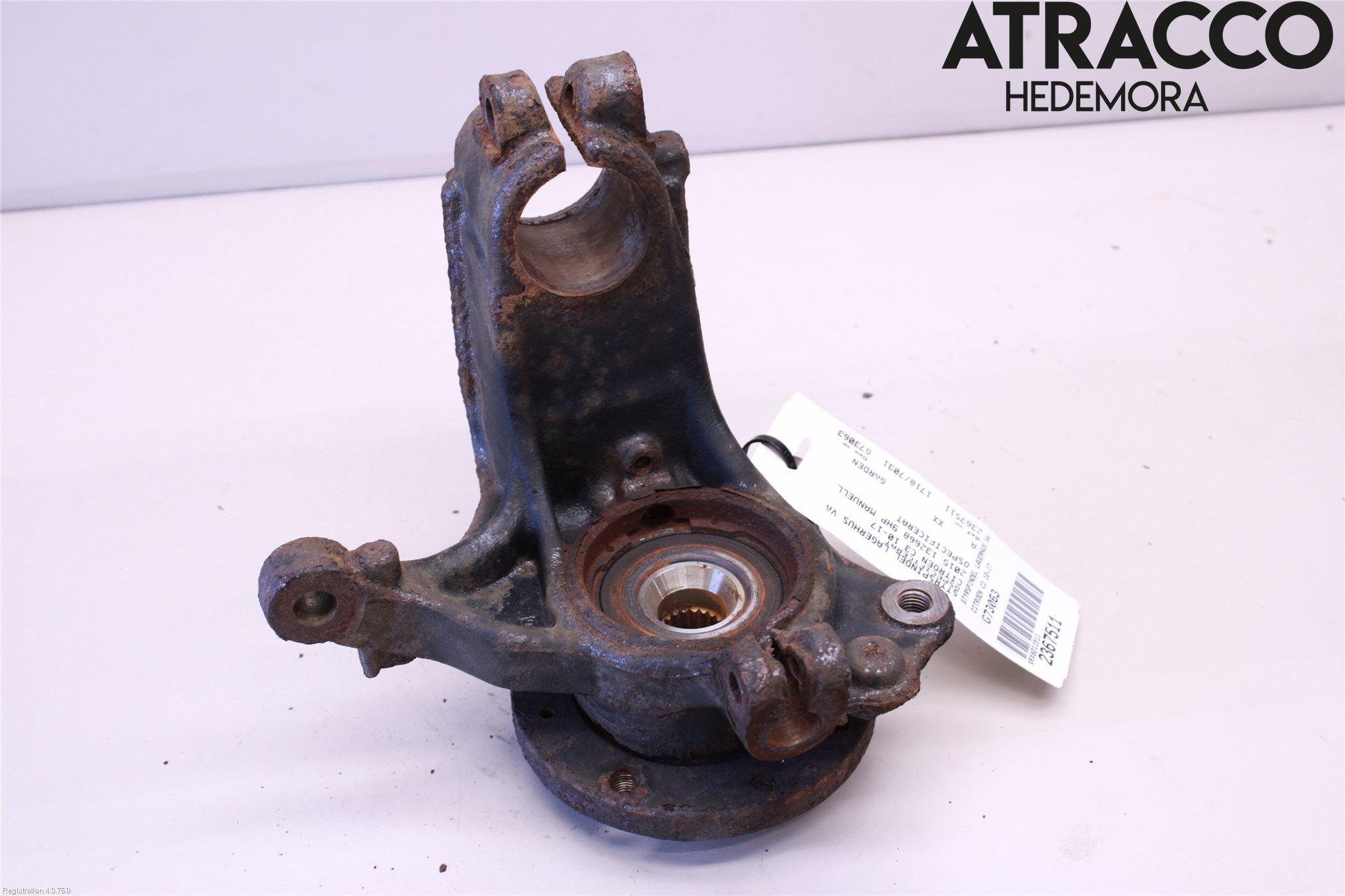 Citroen C3 10-17 Styrspindel Lagerhus Vä