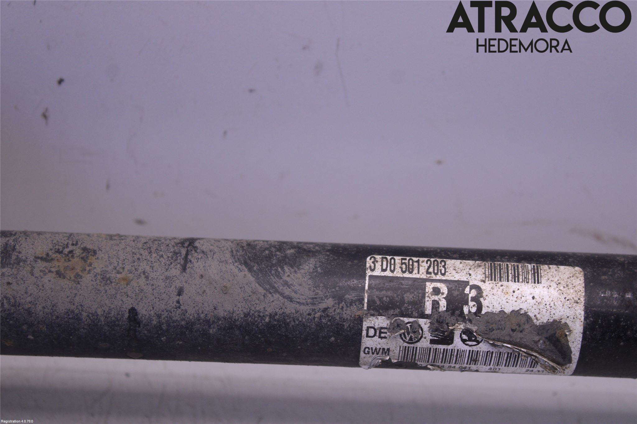 Volkswagen VW PHAETON Drivaxel Bak Vänster