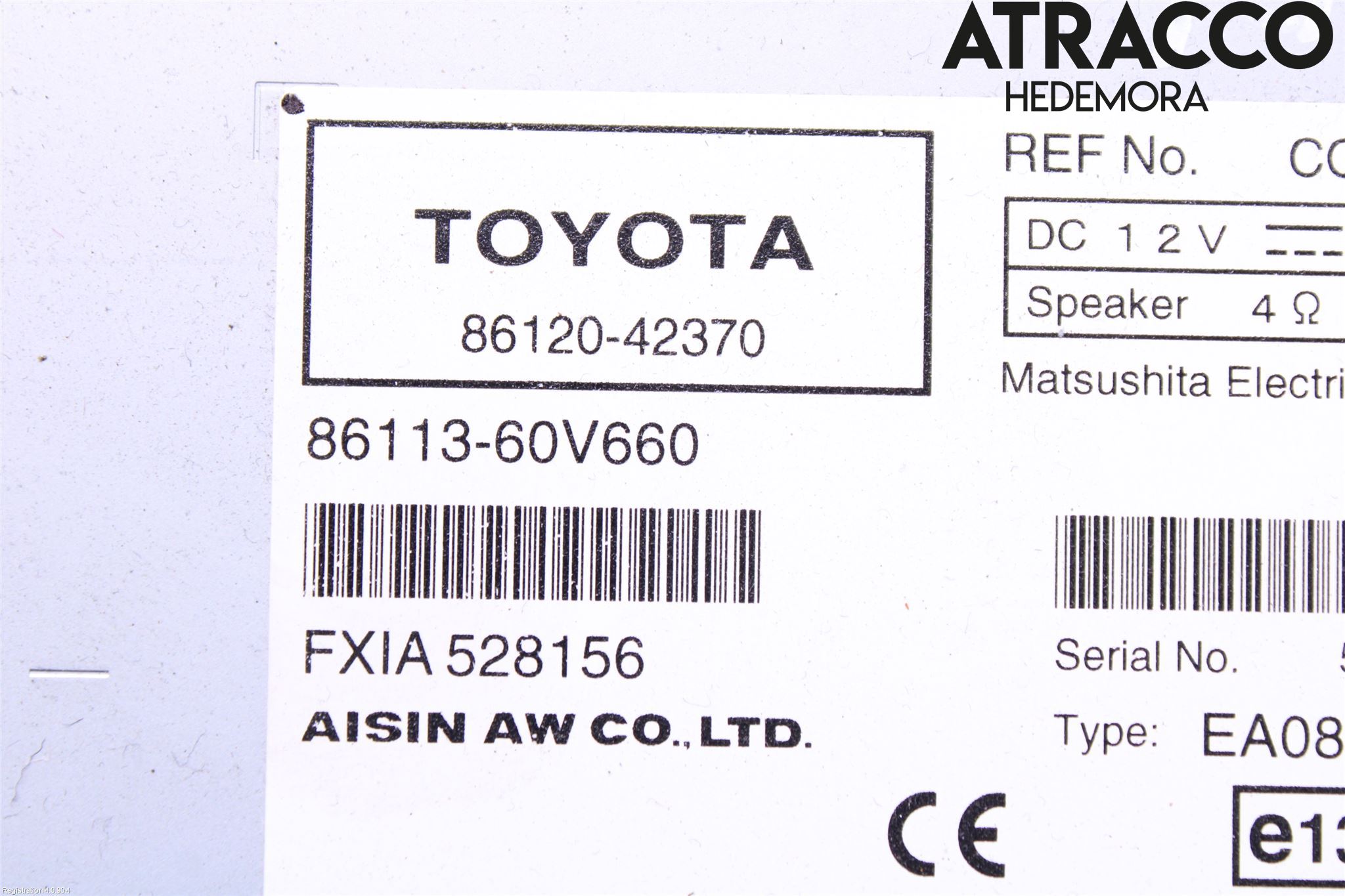 Toyota RAV 4 06-12 Cd Radio - Multimediapanel
