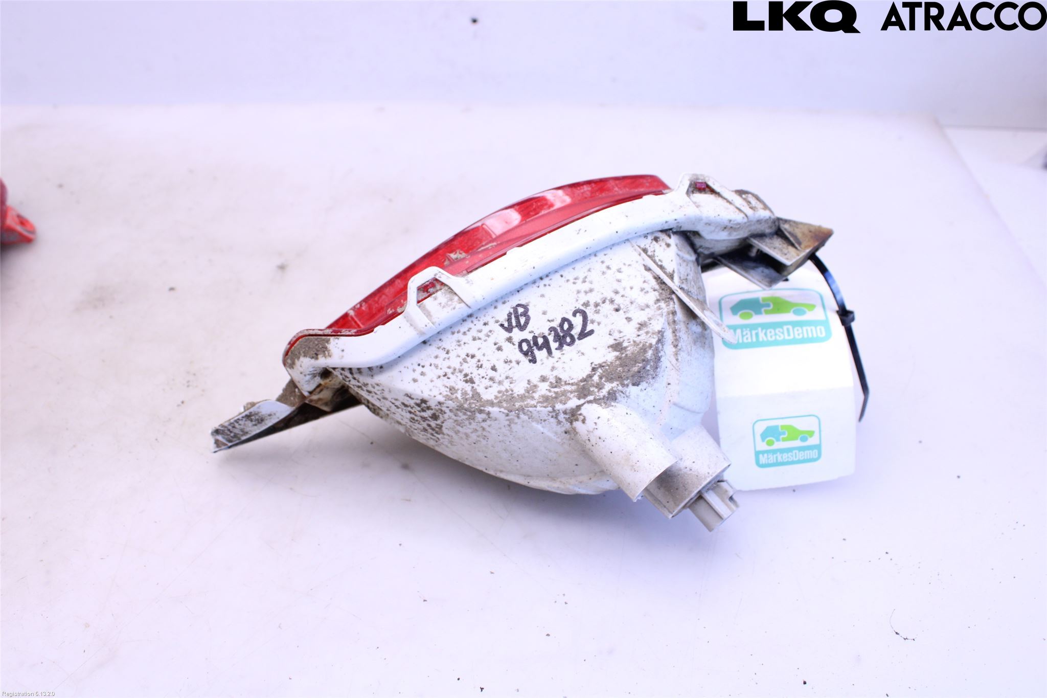 Toyota YARIS XP130 15-20 Dimljus/Reflex Bak
