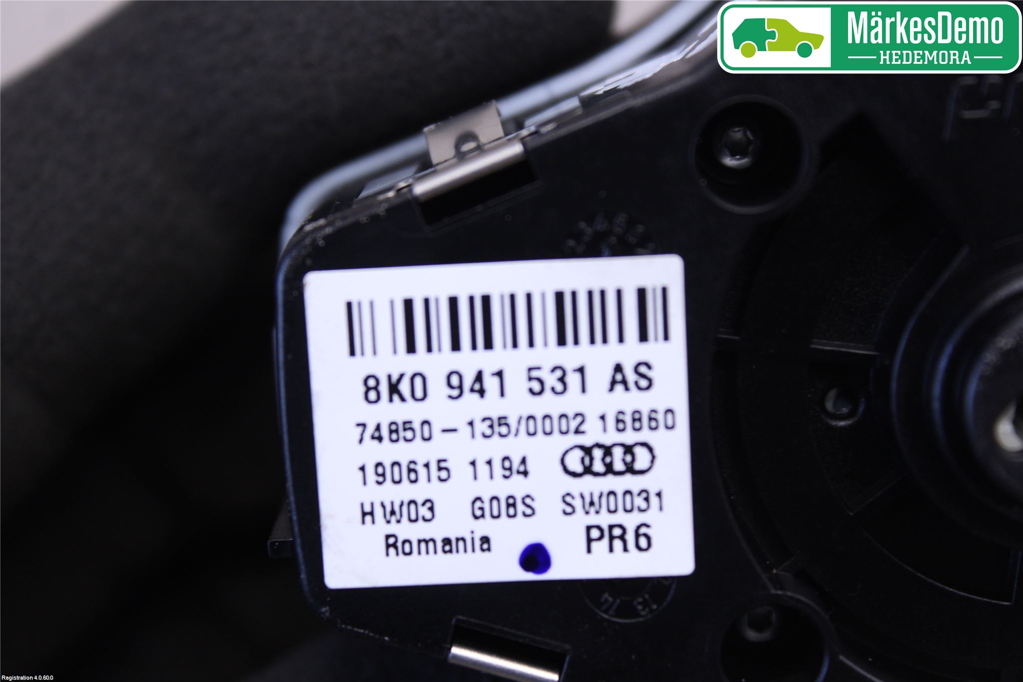 Audi A5 07-16 Strömställare Ljus