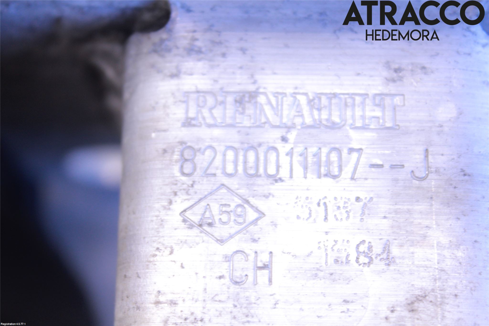 Renault MÉGANE II  03-05 Stötfångarbärjärn Fram