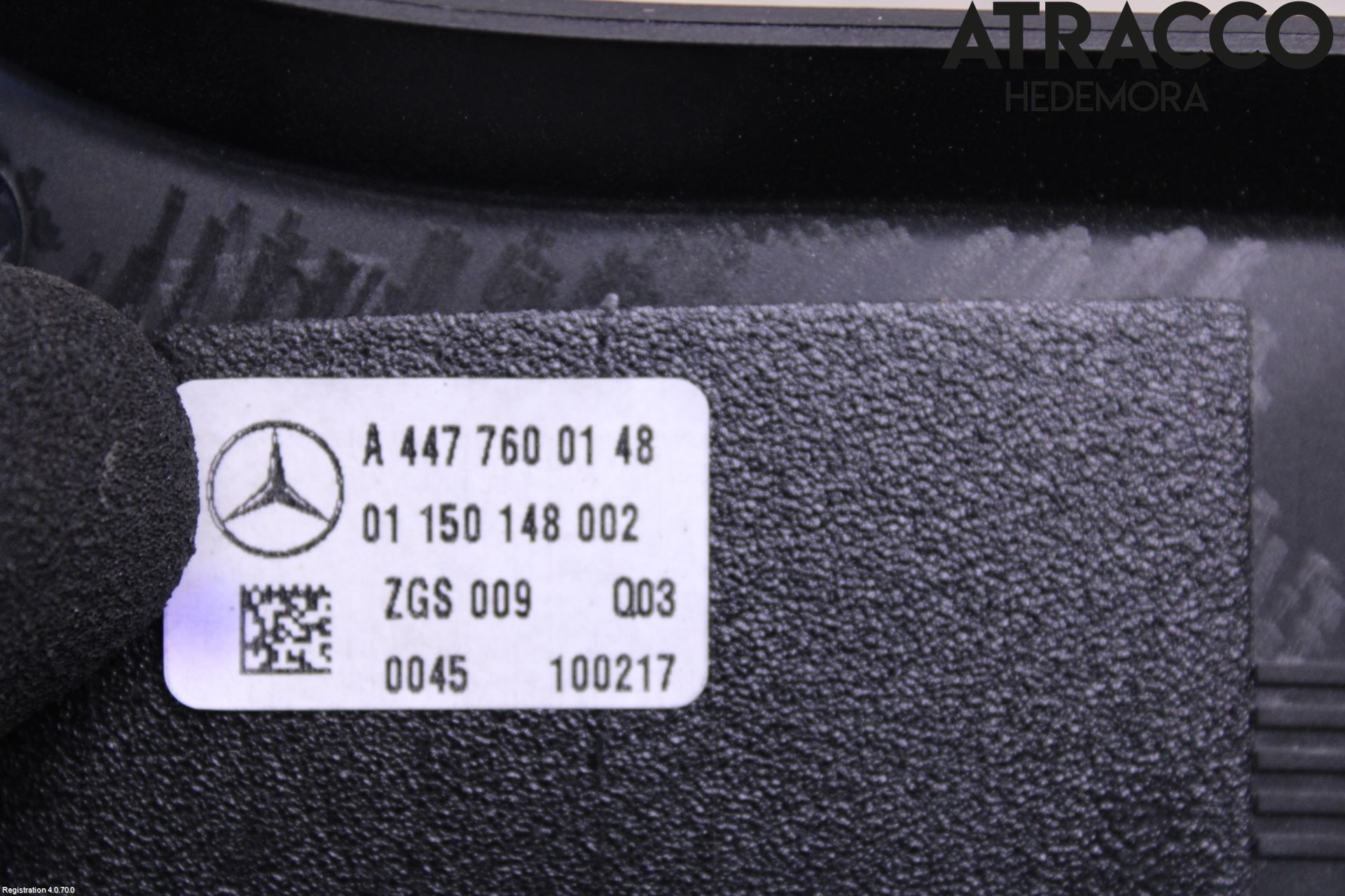 Mercedes-Benz MB VITO/V-KLASS (W640,W447,W448) 14- Dörrhandtag Inre Hö