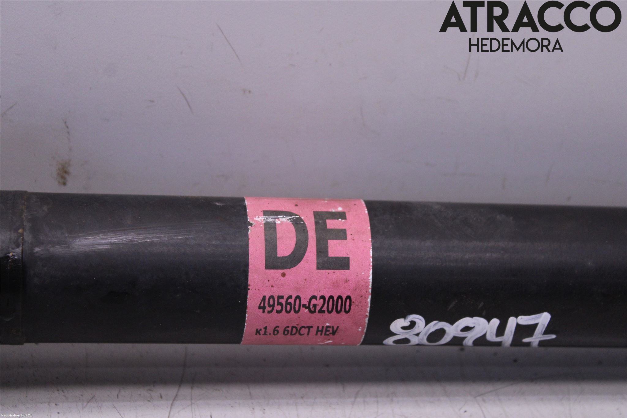 Kia NIRO (DE) 17-22 Drivaxel Fram Höger