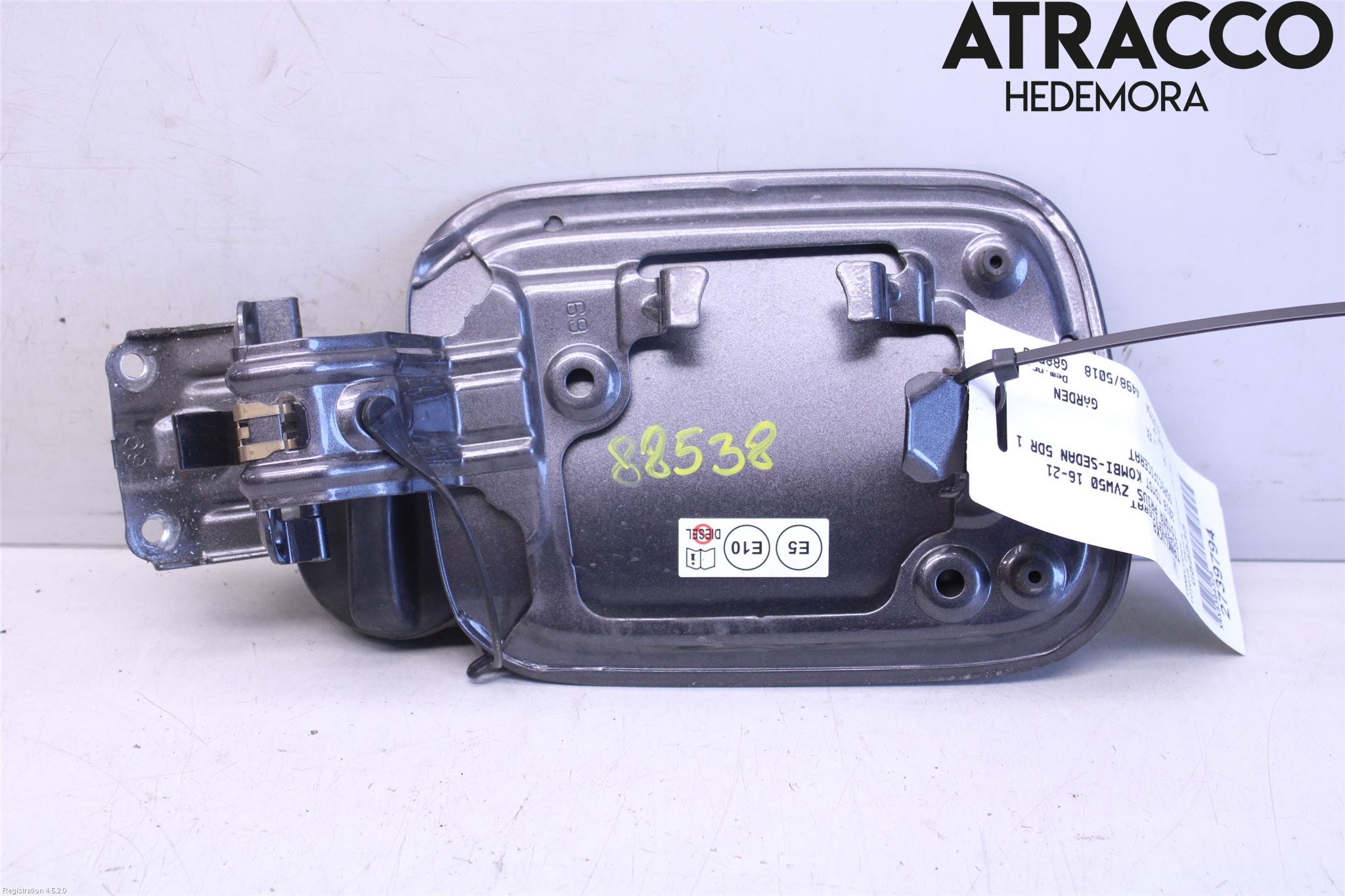 Toyota PRIUS (ZVW50) 16-21 Tanklucka