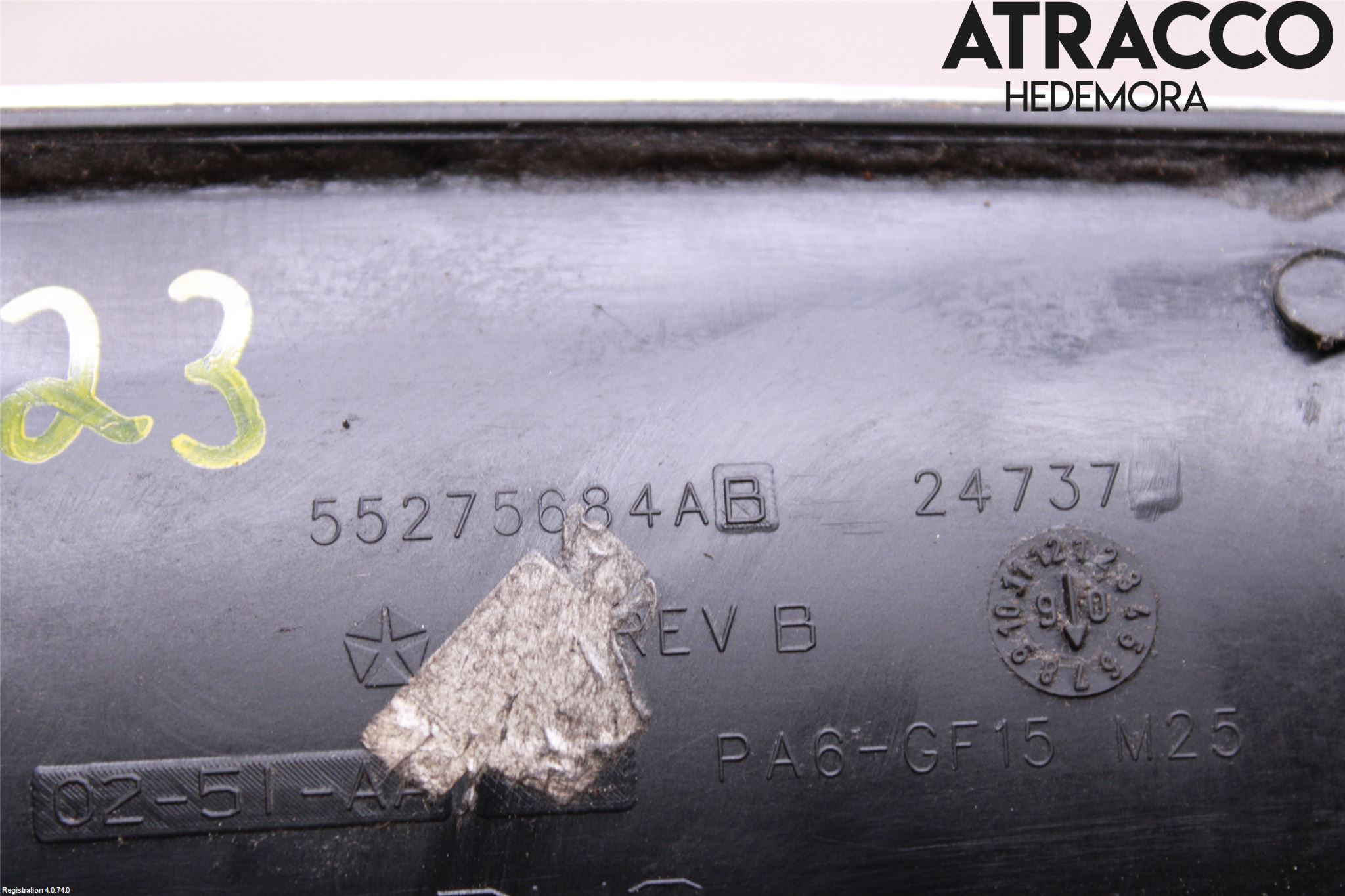 Dodge PICK UP RAM 81- Dörrhandtag Yttre Hö