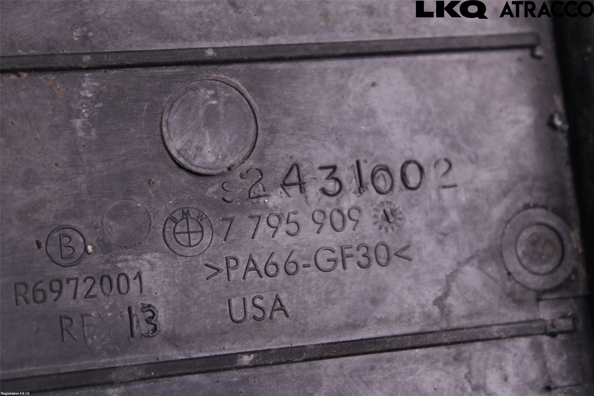 BMW X6 F16 14-19 Kylarfäste-Ram-Balk