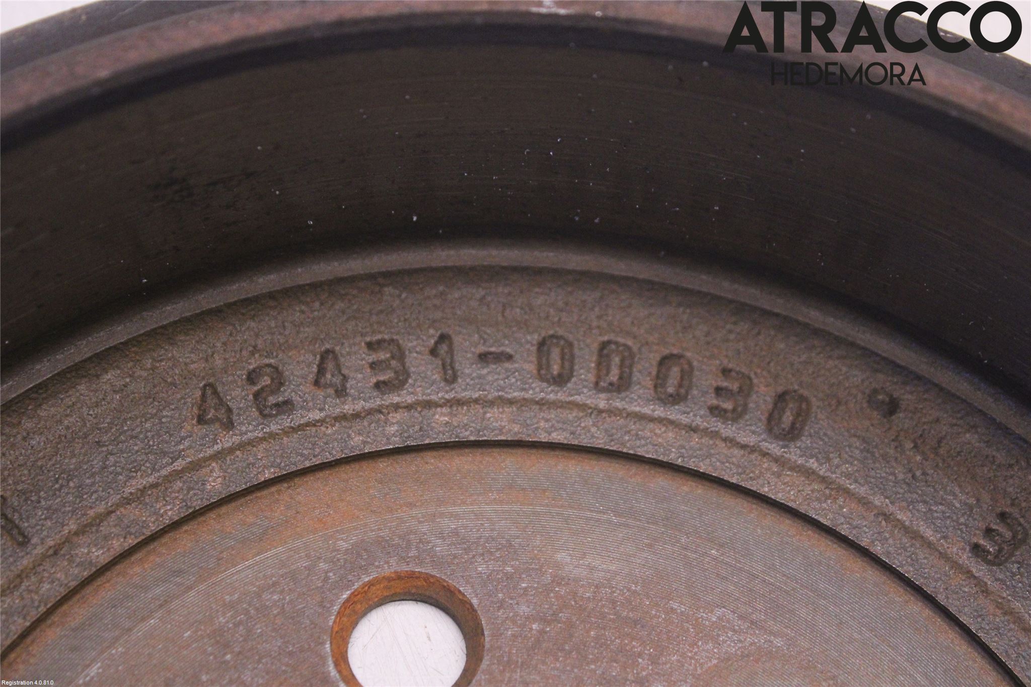 Toyota YARIS XP130 12-14 Bromstrumma Bak